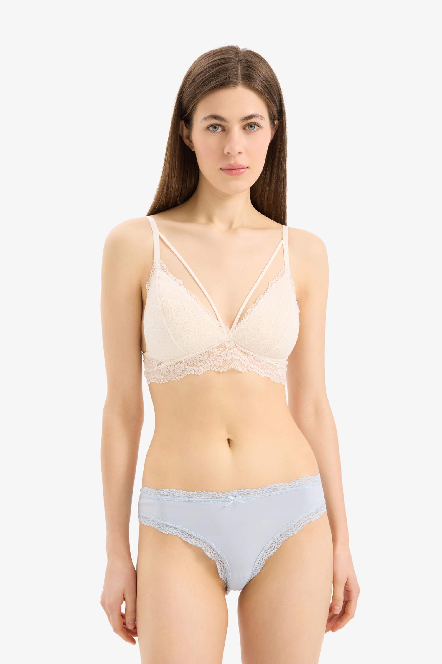 Dantel Detaylı Micro 3'lü Brazilian Külot