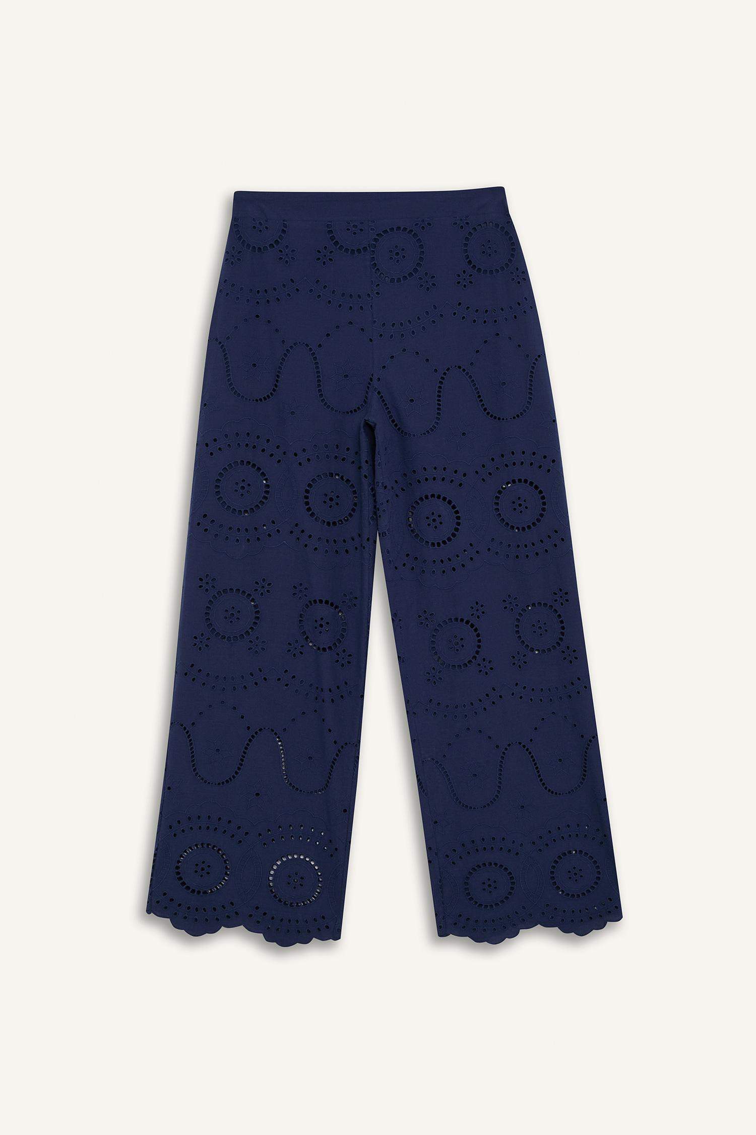 Regular Fit Brode Plaj Pantolonu-Fall in Love