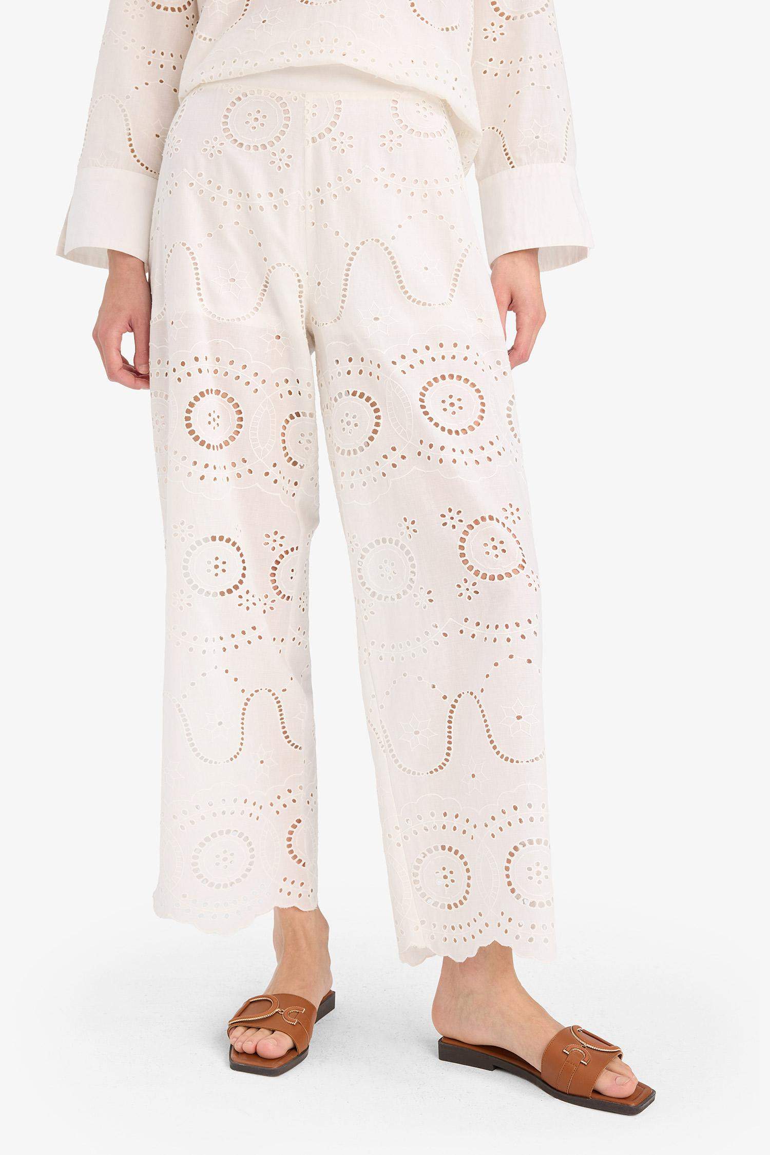 Regular Fit Brode Plaj Pantolonu-Fall in Love