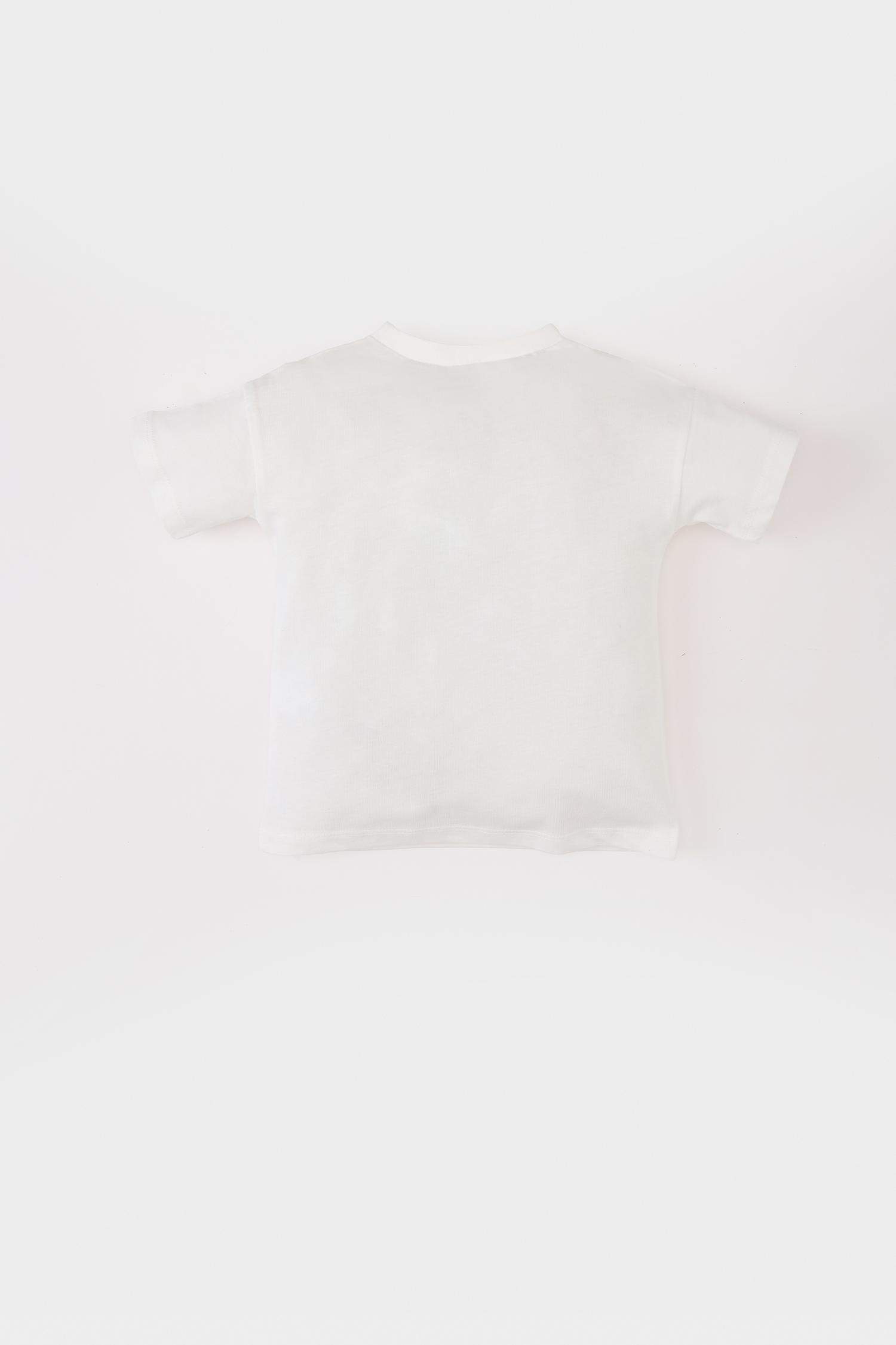 تيشيرت أولاد نص كم مطبوع قصة عادية