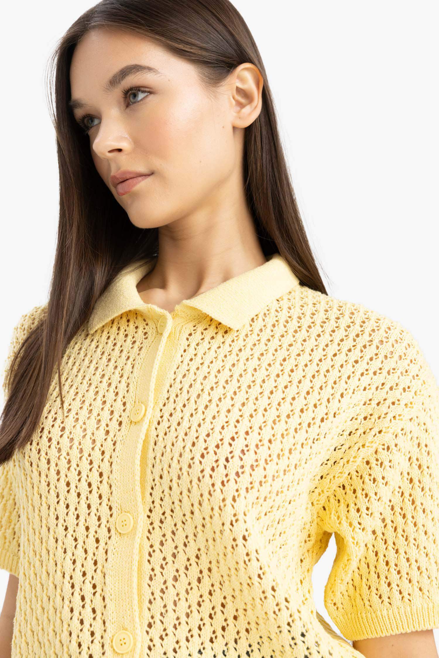 جاكيت تريكو سليم فيت بياخة بولو