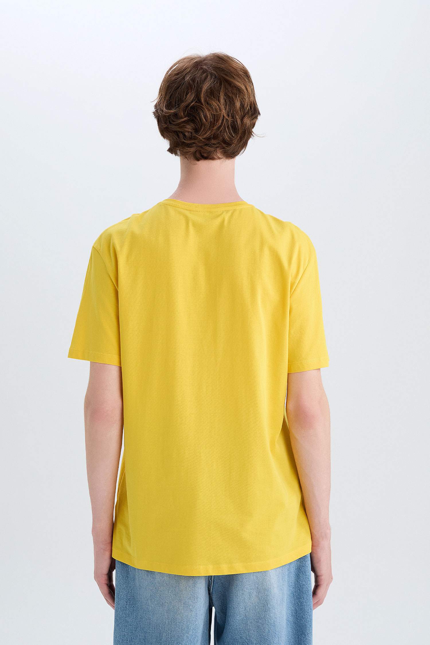 T-shirt en coton imprimé Looney Tunes à manches courtes et col rond