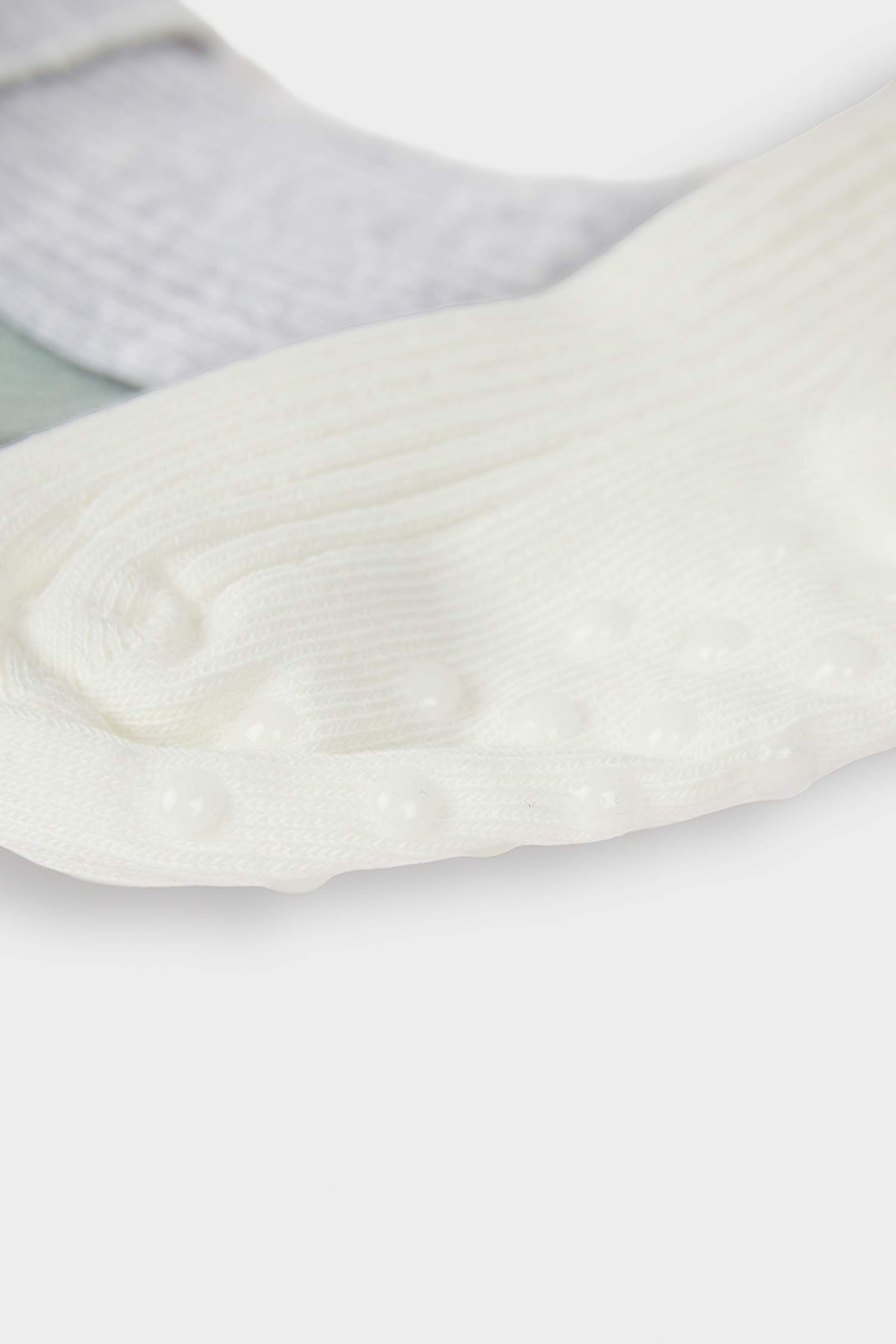 Kız Bebek Kaydırmaz Taban 3'lü Pamuklu Uzun Çorap