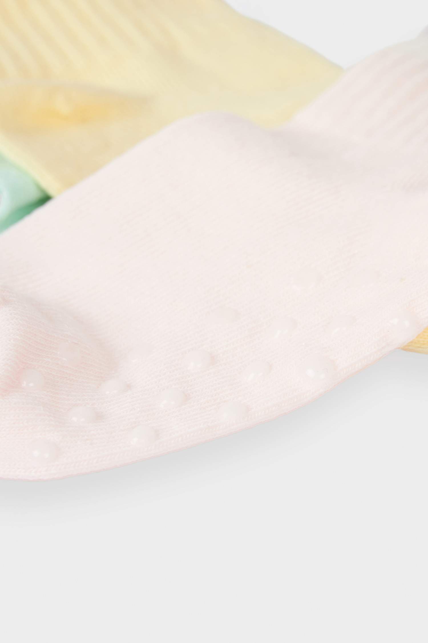 Набор из 3 Пара Хлопковых Длинных Носков с Нескользящей Подошвой для Девочек