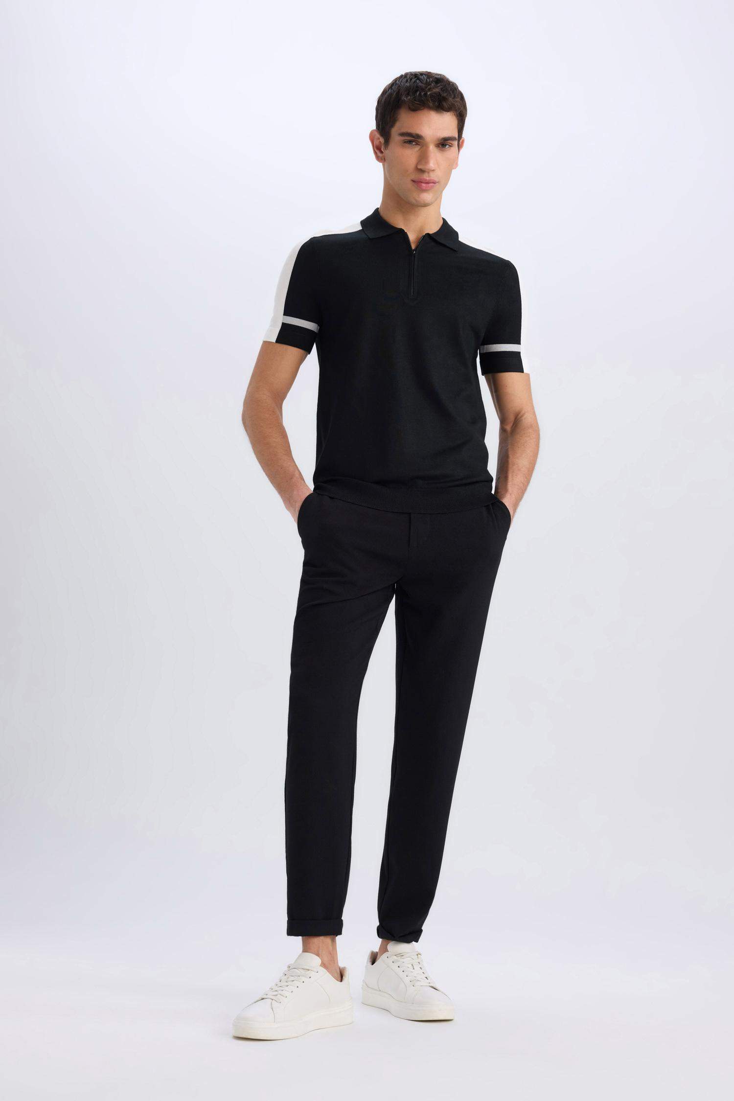 Zippered Leg Summer Joggers