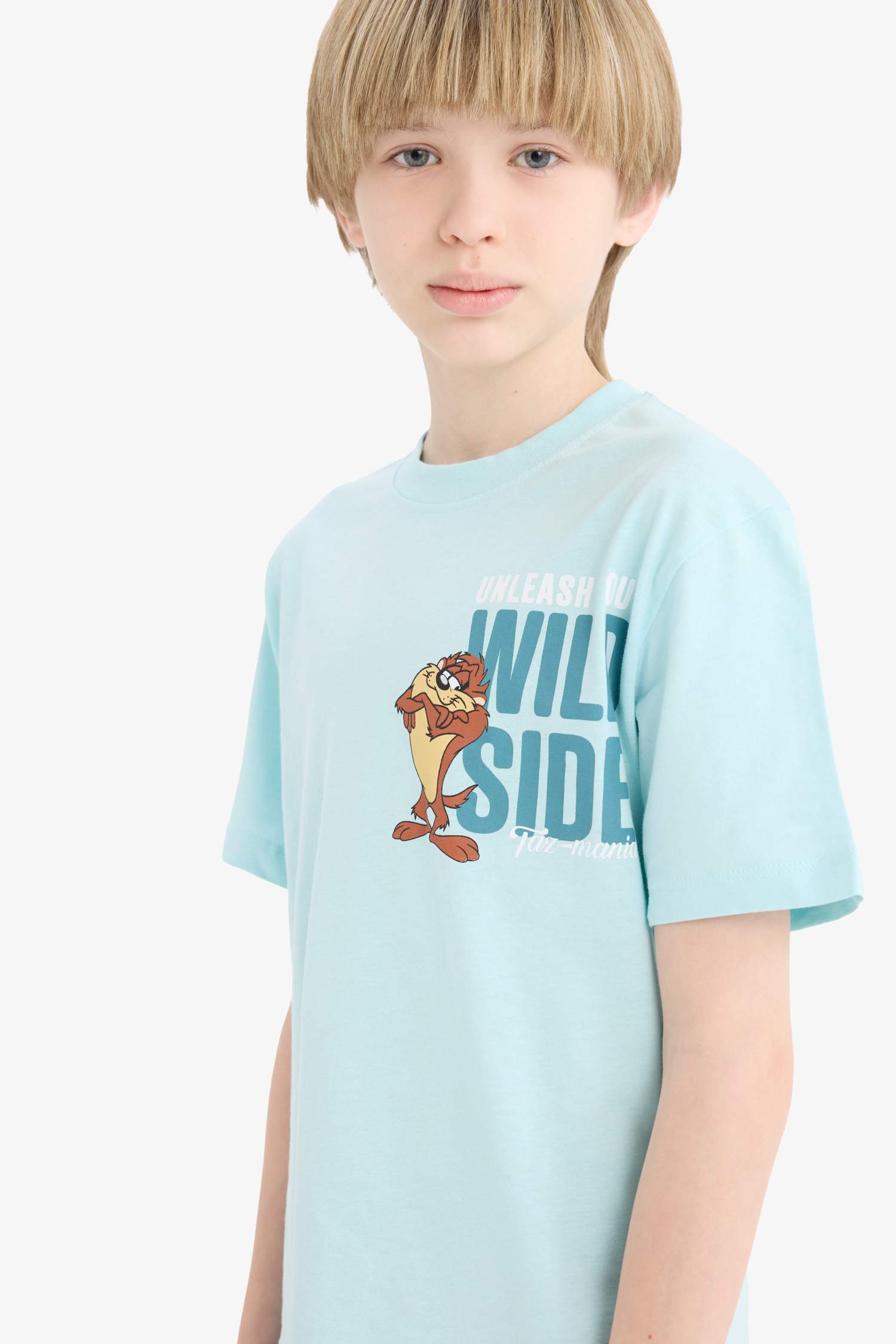Boy Looney Tunes Crew Neck T-Shirt