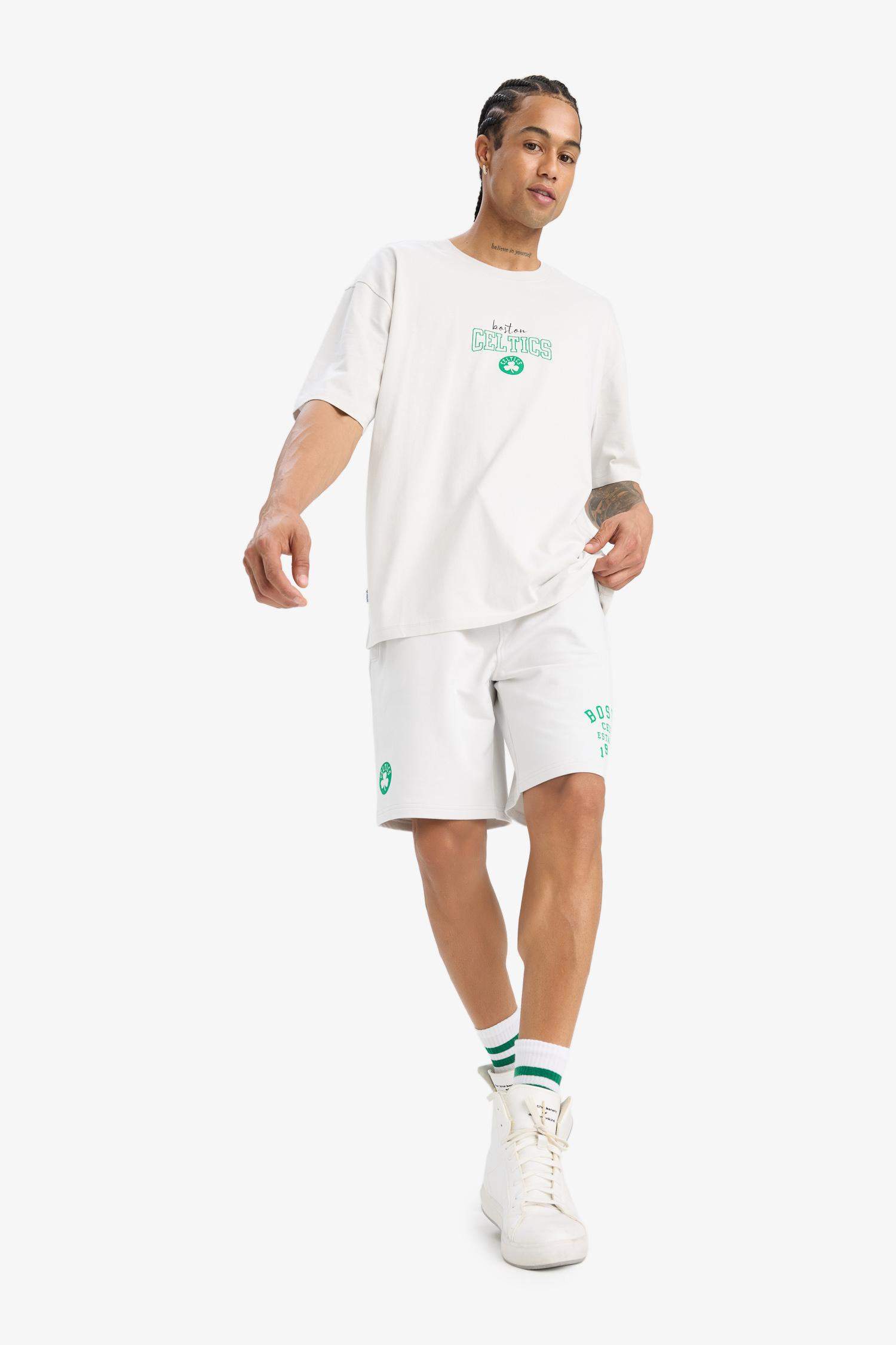NBA Boston Celtics Standart Fit Kısa Paça Şort