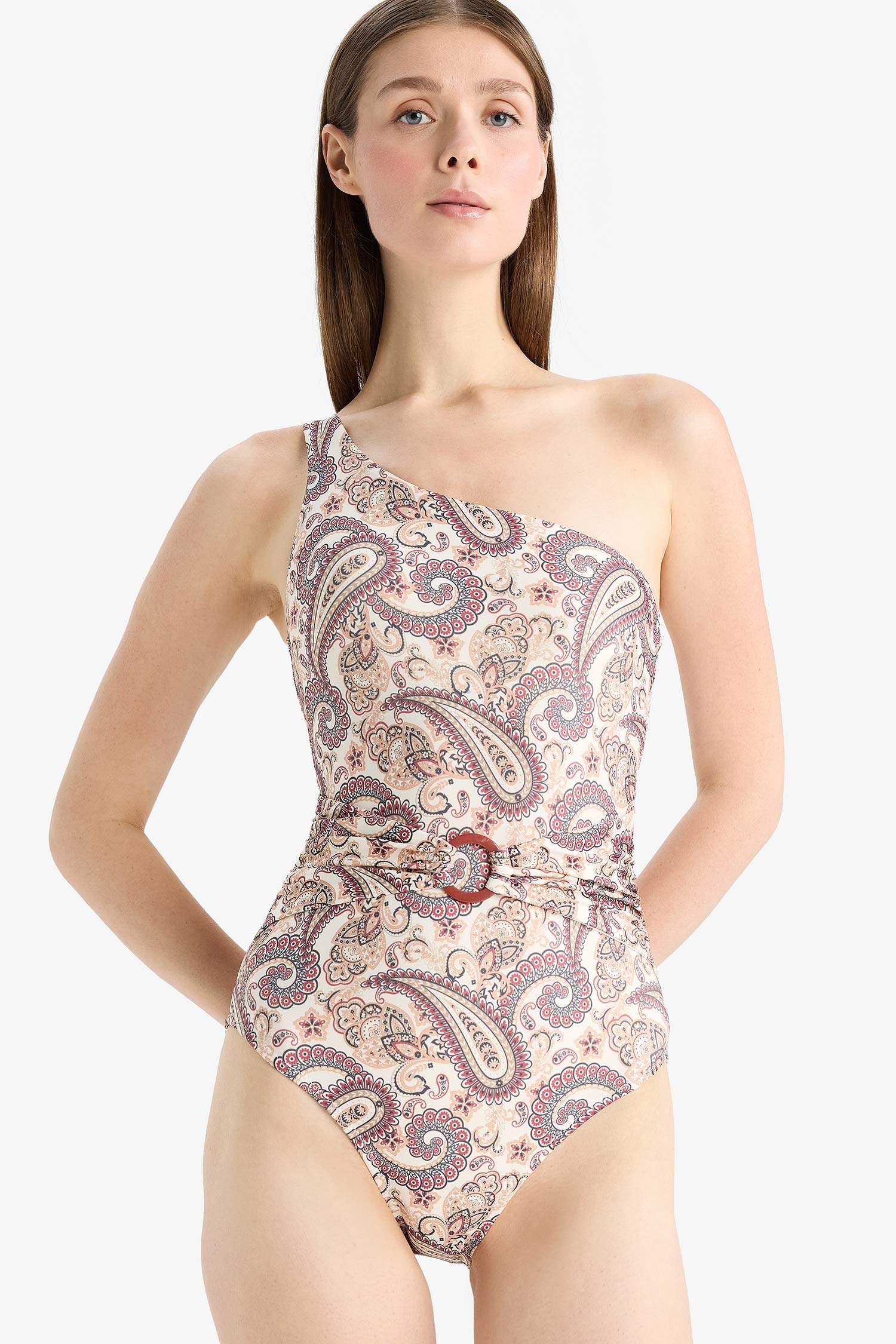 مايوه مطبوع قصة عادية من Fall in Love