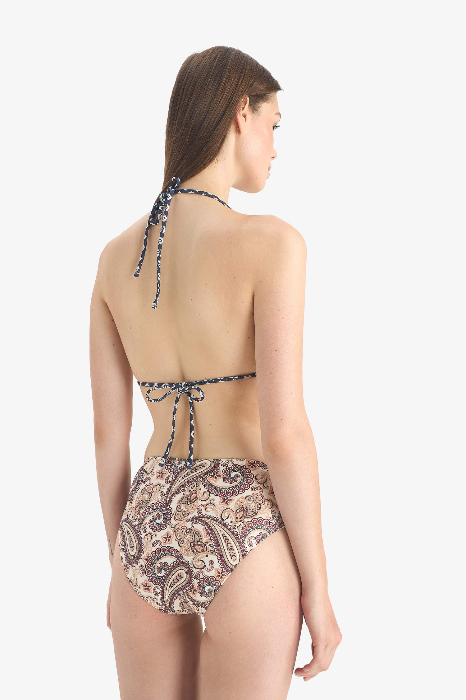 Regular Fit Desenli Bikini Altı