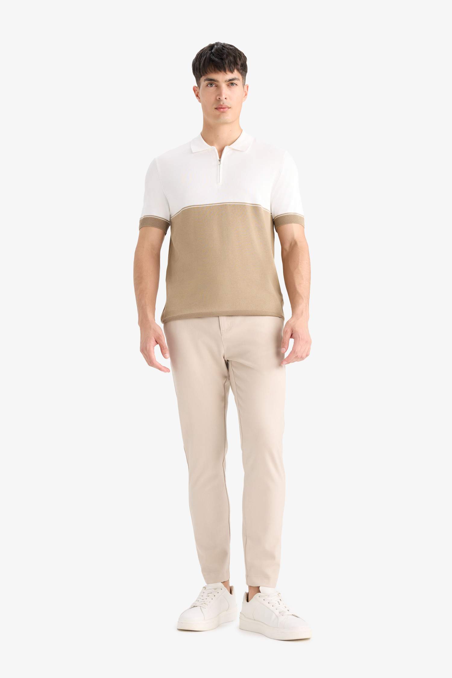 تيشيرت بولو تريكو نص ردن قصة عادية