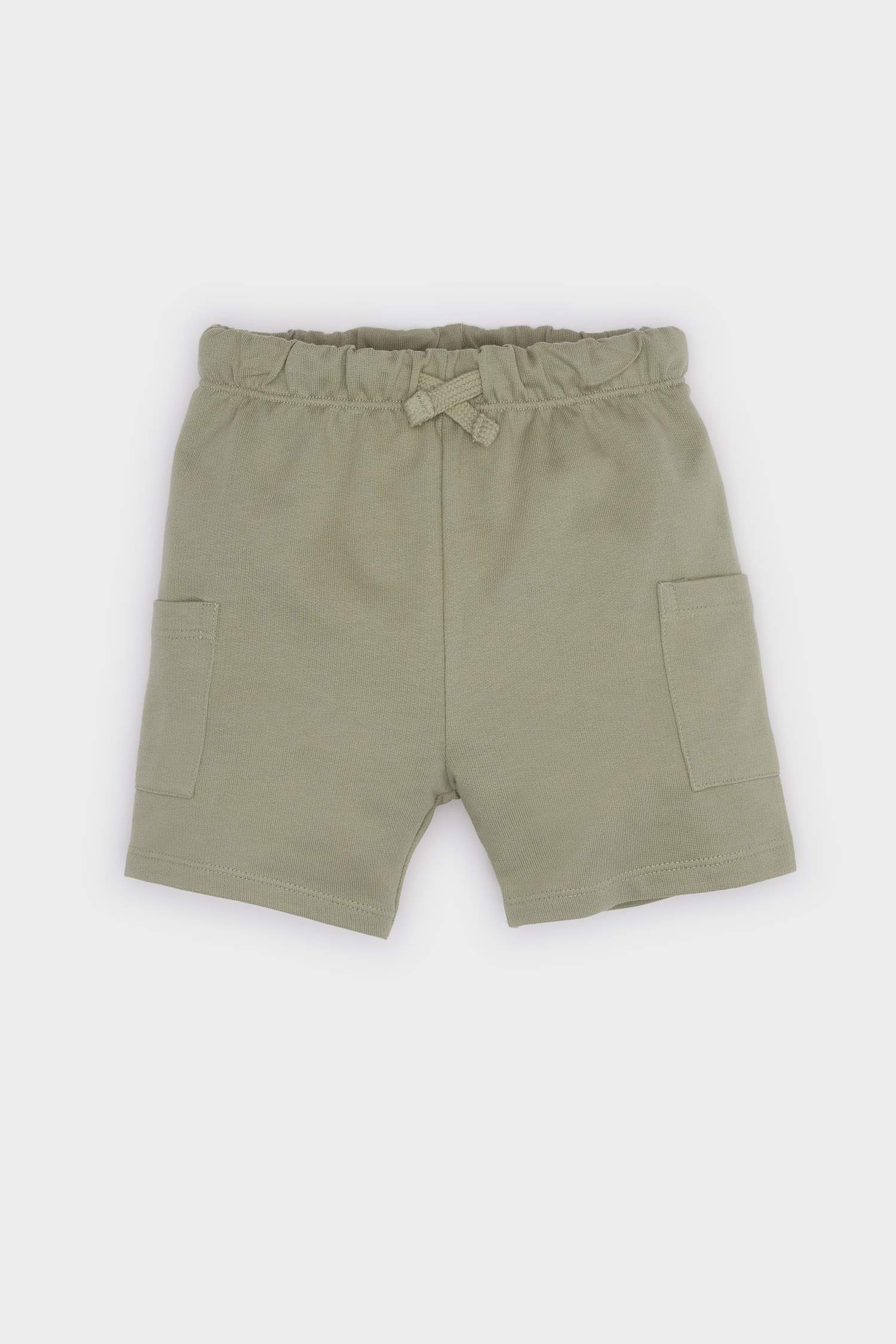 Baby Boy Elastic Waist Basic Shorts