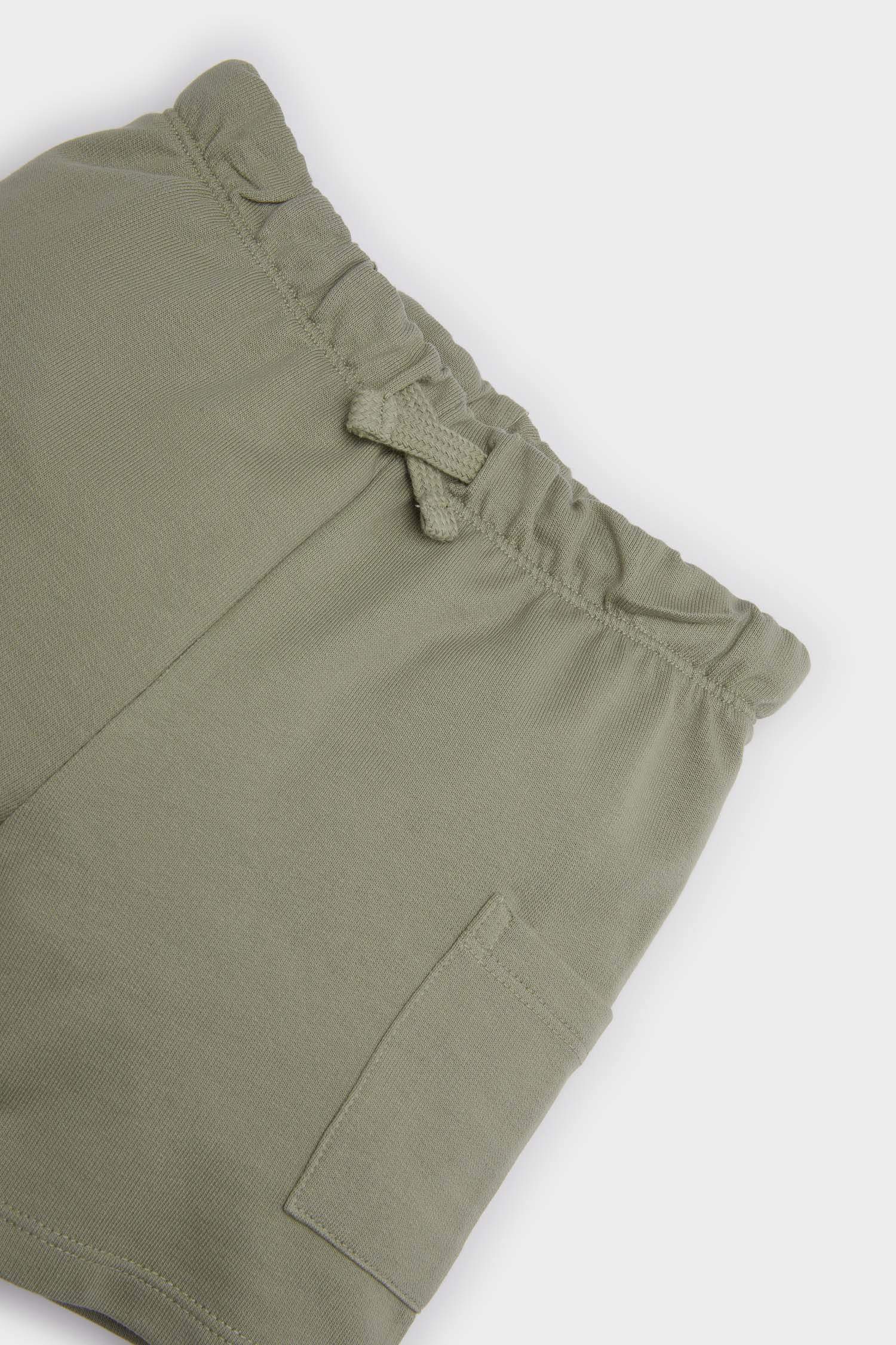 Baby Boy Elastic Waist Basic Shorts