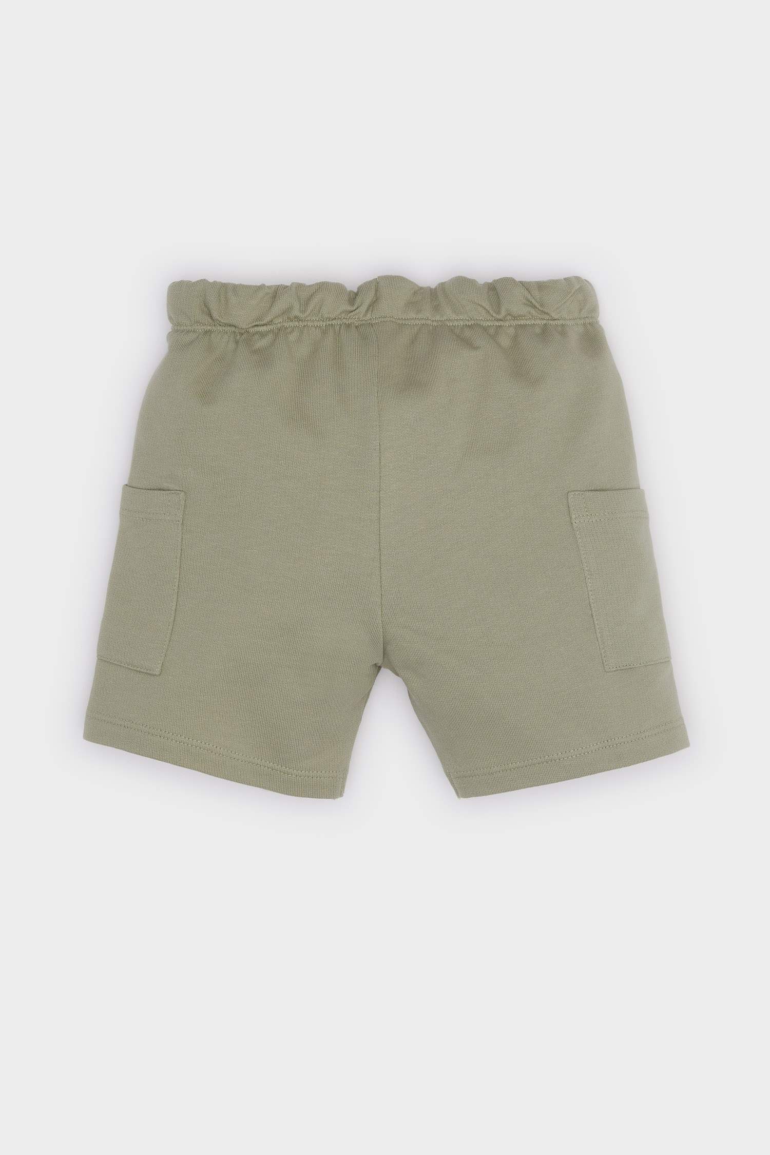 Baby Boy Elastic Waist Basic Shorts