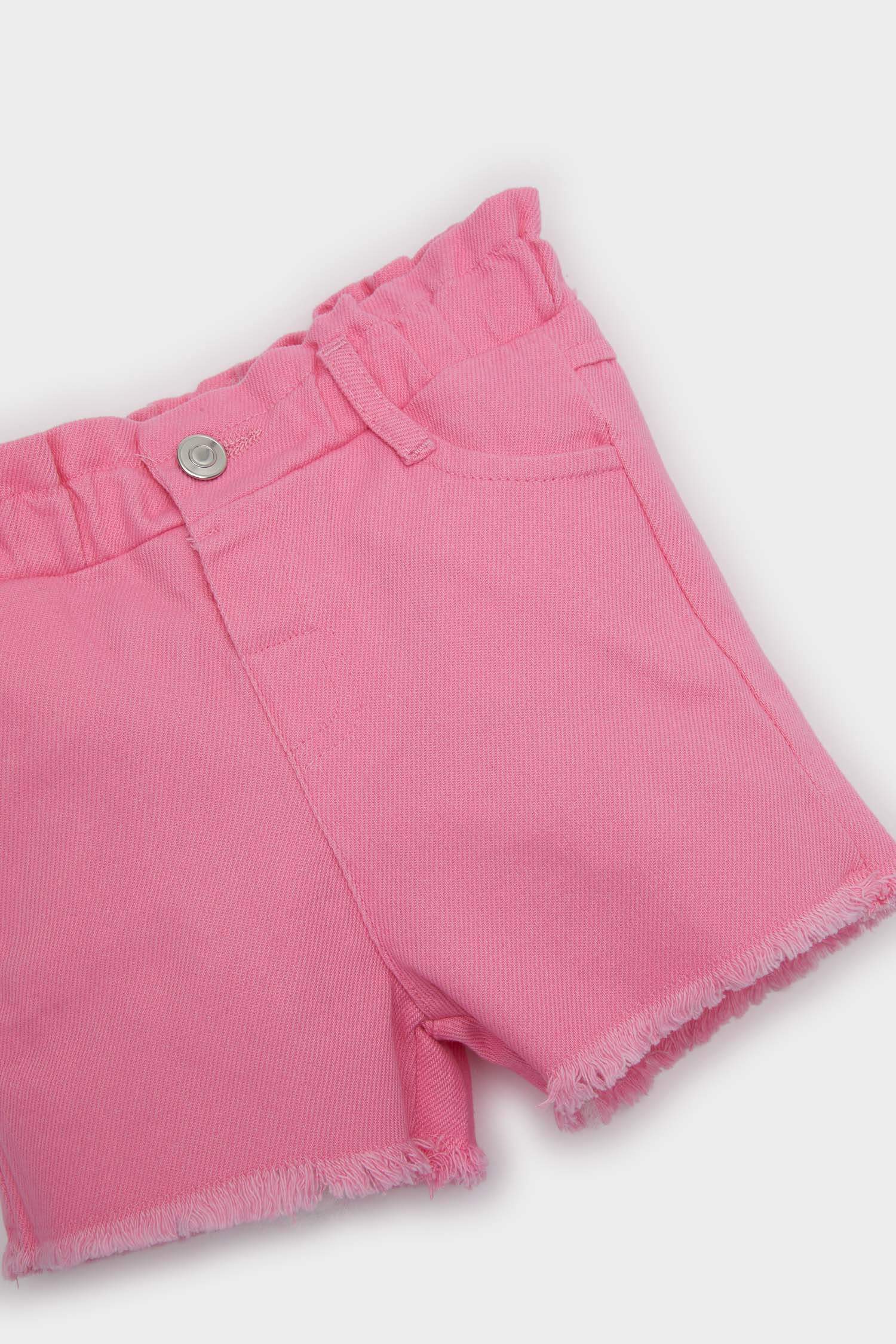 Kız Bebek Paperbag Gabardin Şort