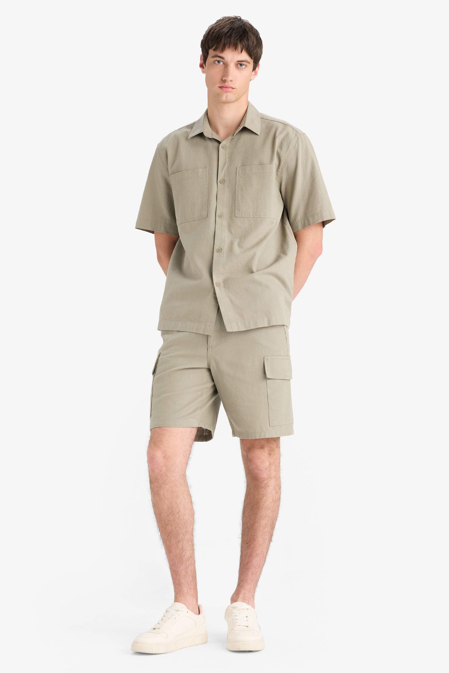 Relax Fit Summer Short Sleeve Shirt
