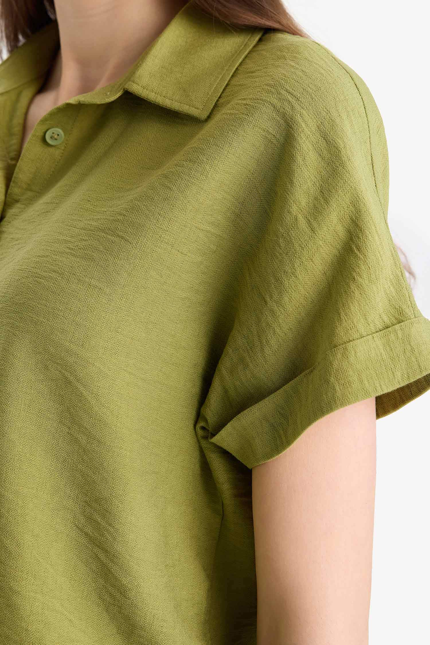 Chemise à manches courtes Coupe régulière