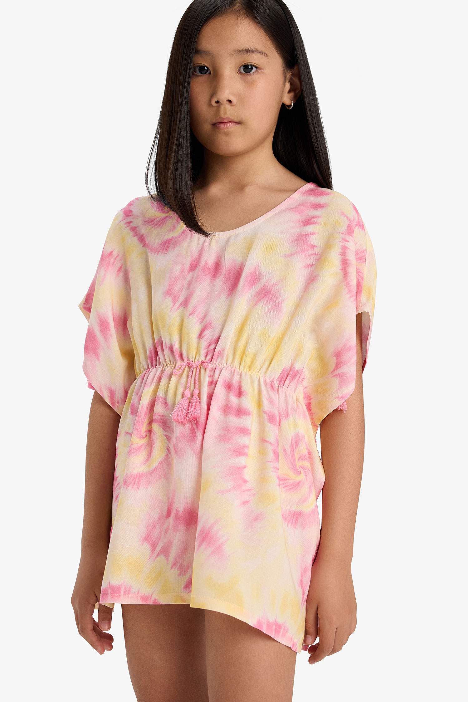 Girl Tie Die Beach Wear