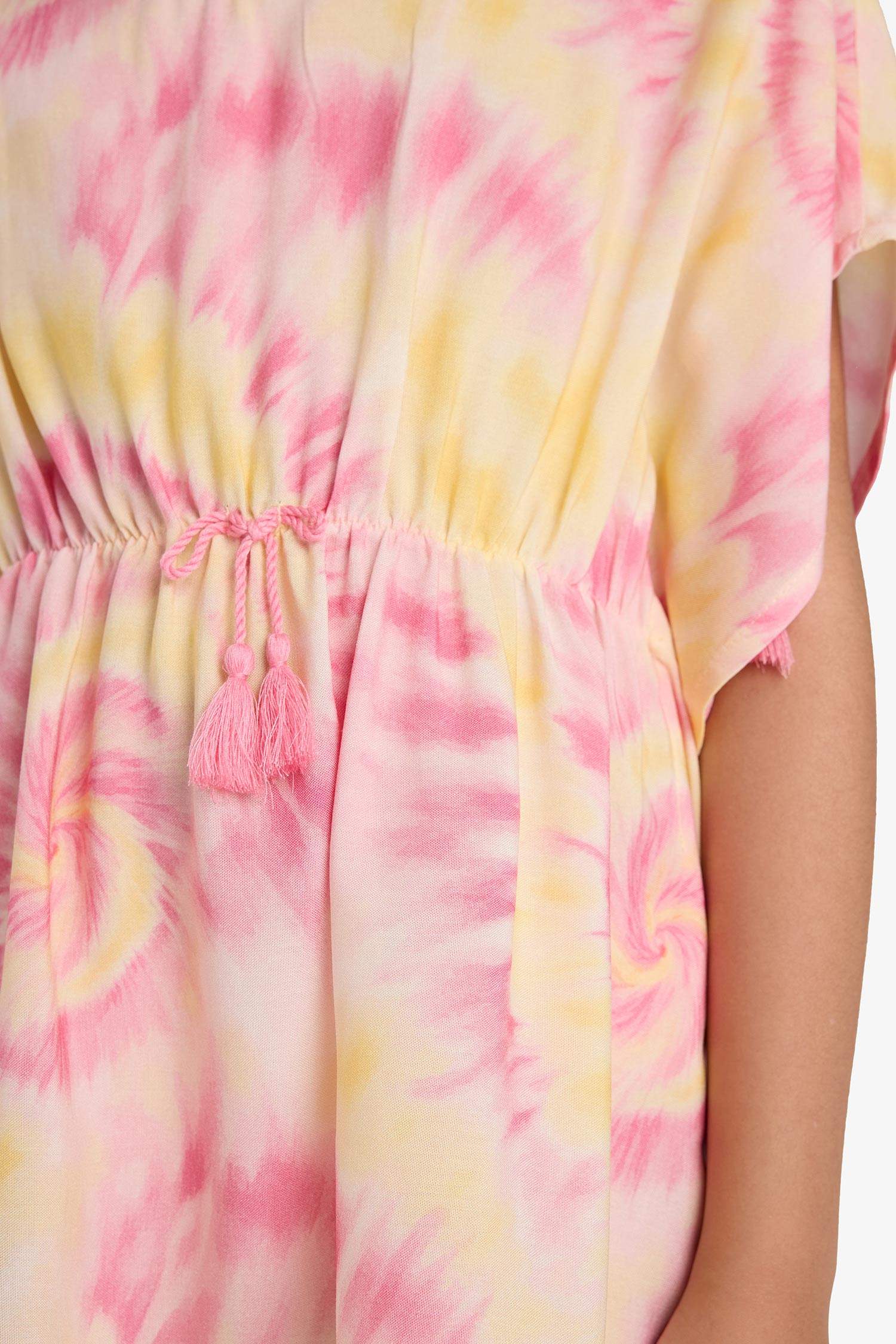 Girl Tie Die Beach Wear