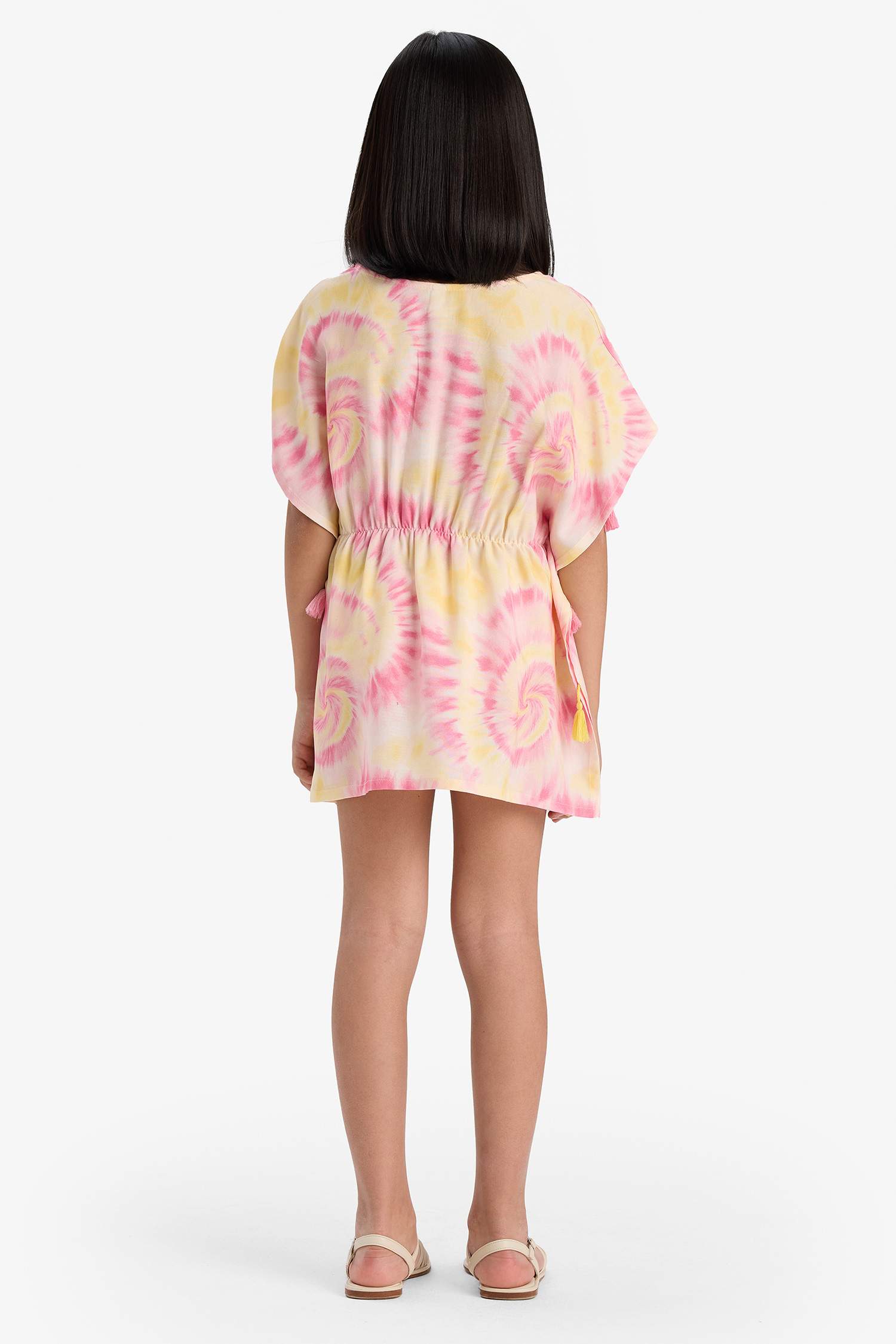 Girl Tie Die Beach Wear