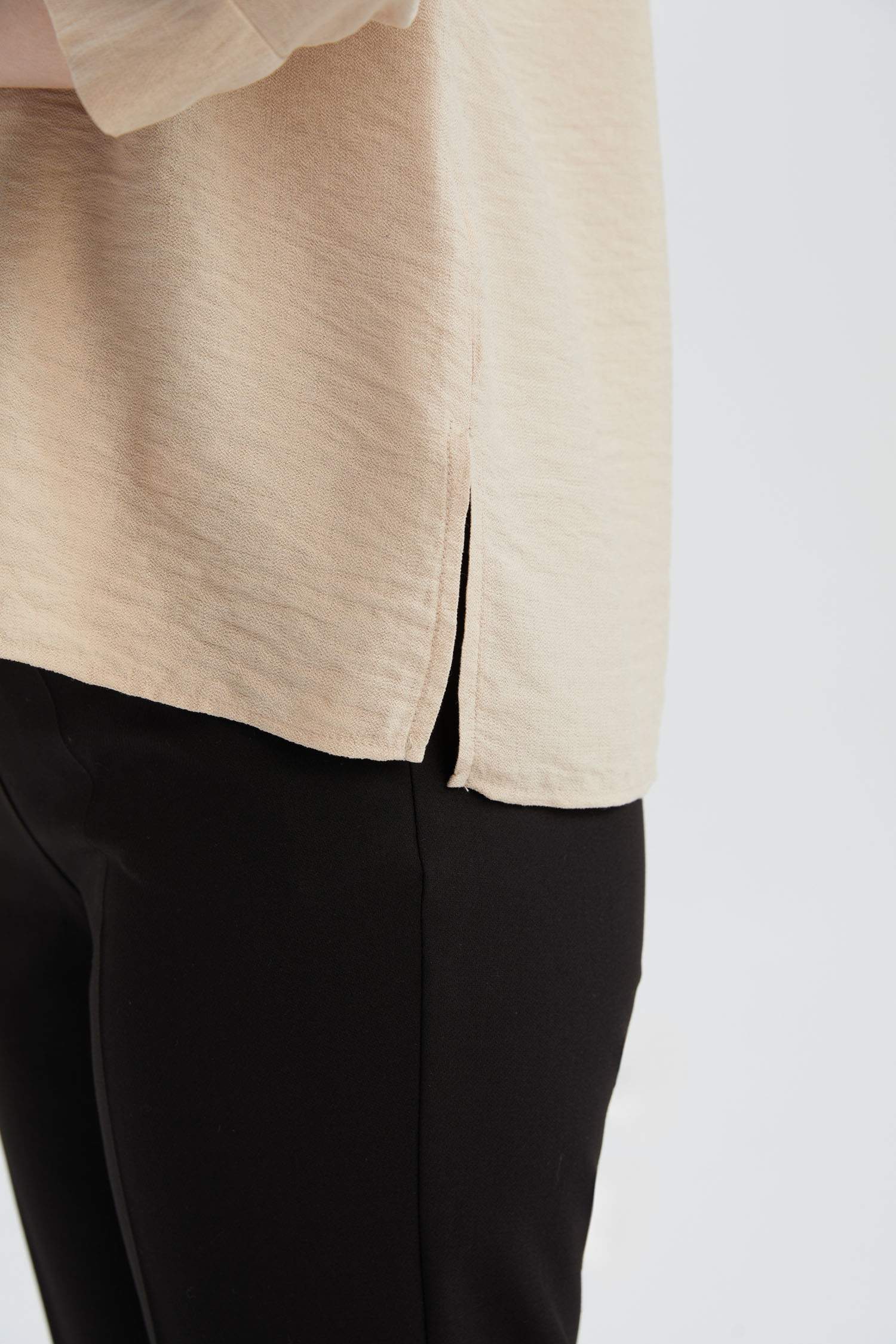 Regular Fit Basic Düz Yarım Kollu Gömlek