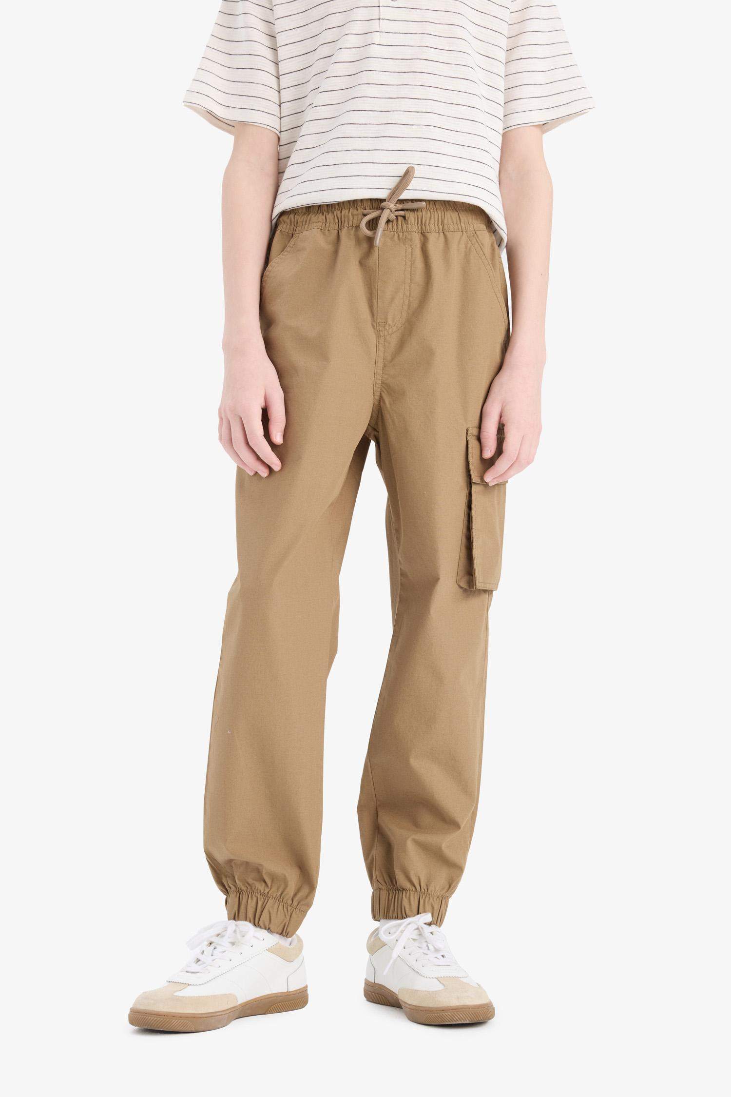 Boy Cargo Jogger Parachute Trousers