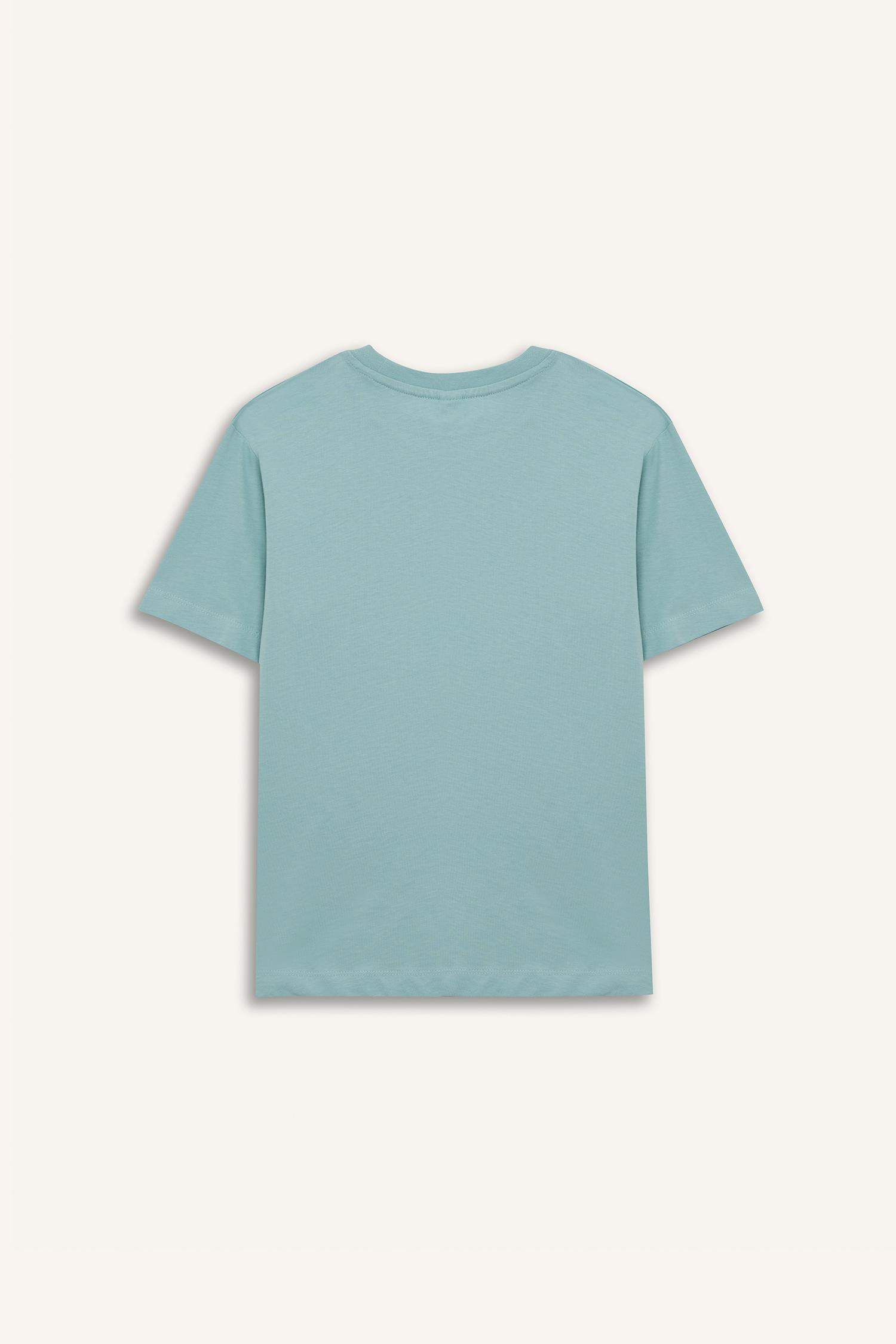 Boy Printed Crew Neck Short Sleeve T-Shirt