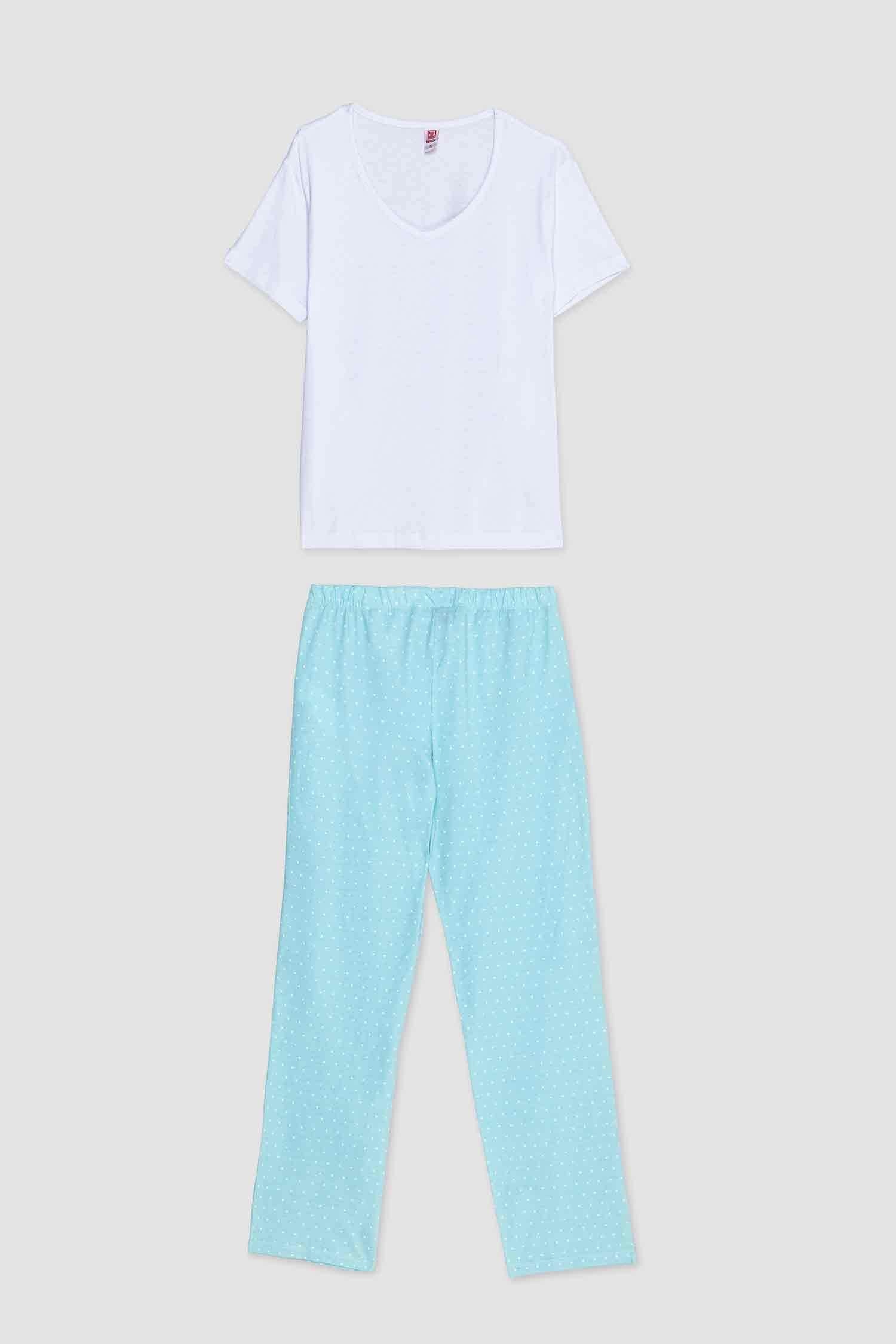 Fall in Love Regular Fit Short Sleeve 2 Piece Set