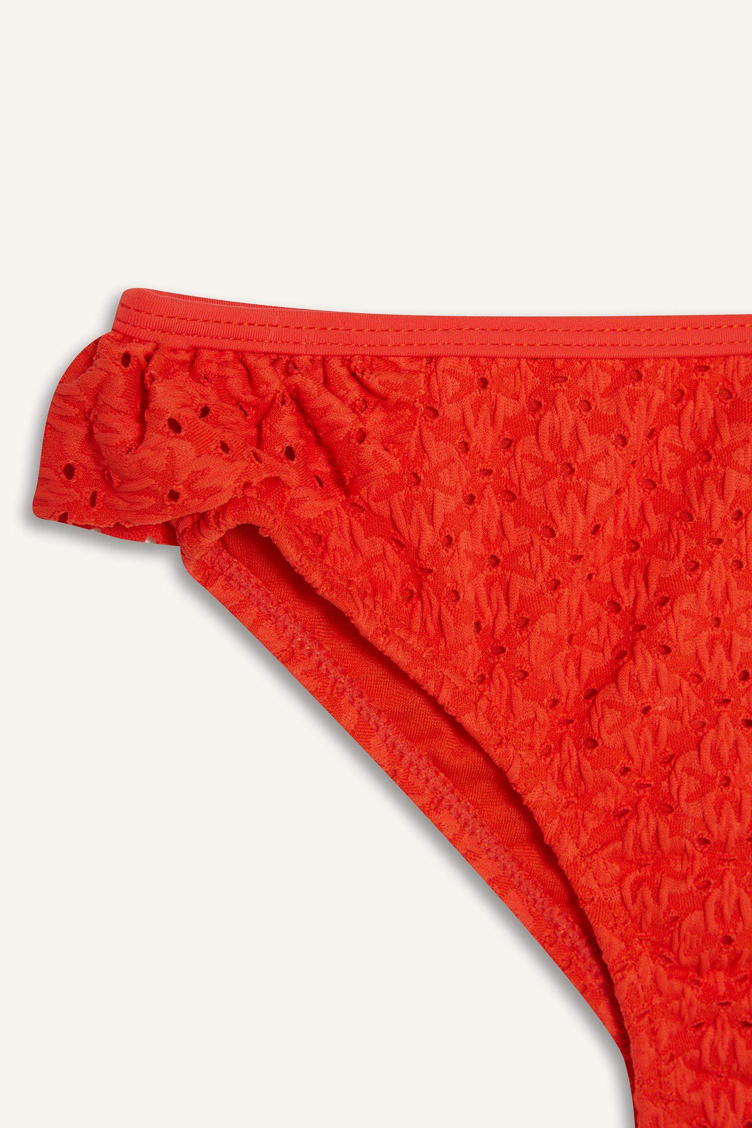 طقم بيكيني بنات مطبوع من قطعتين