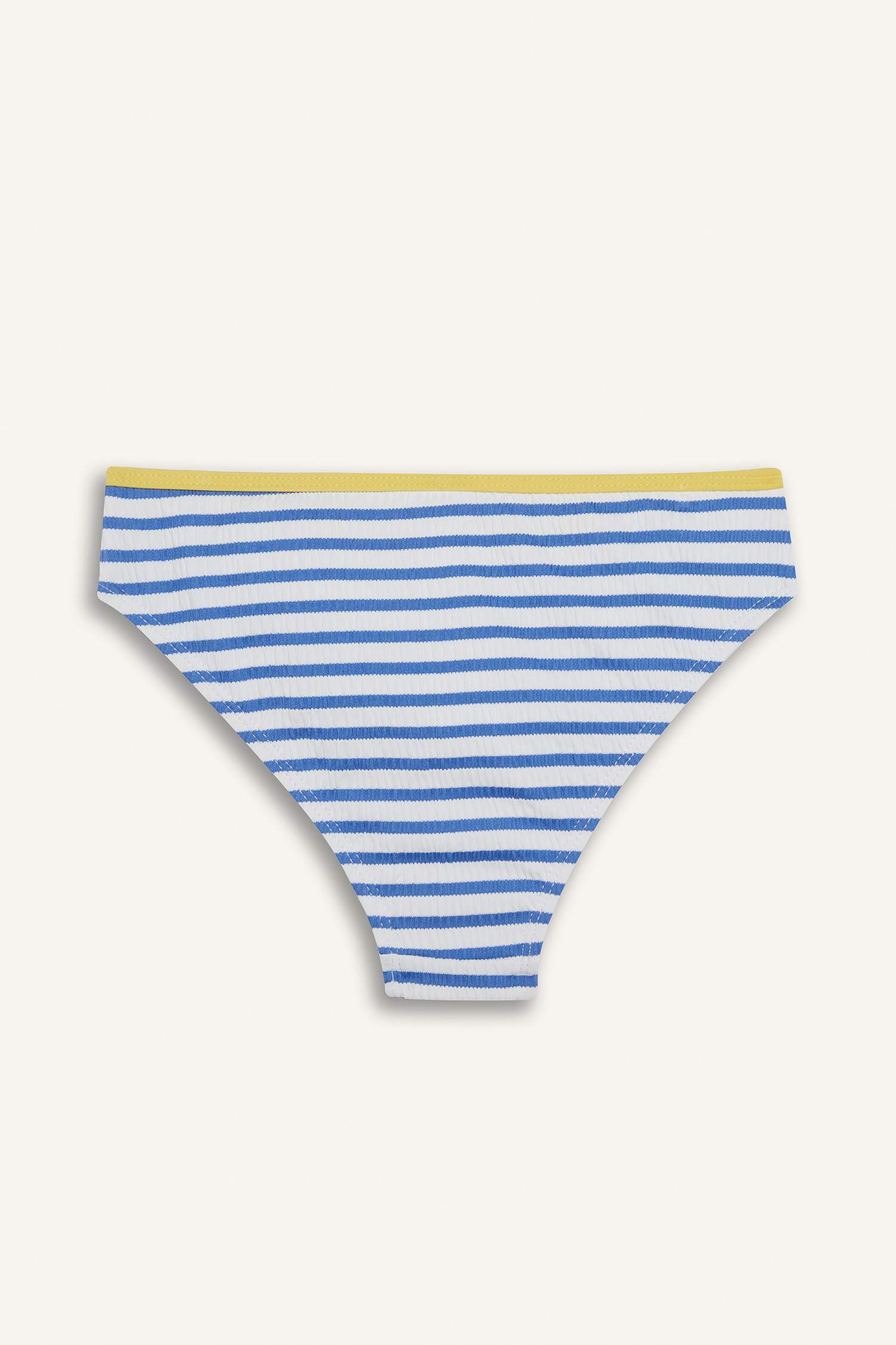 طقم بيكيني بنات مخطط من قطعتين