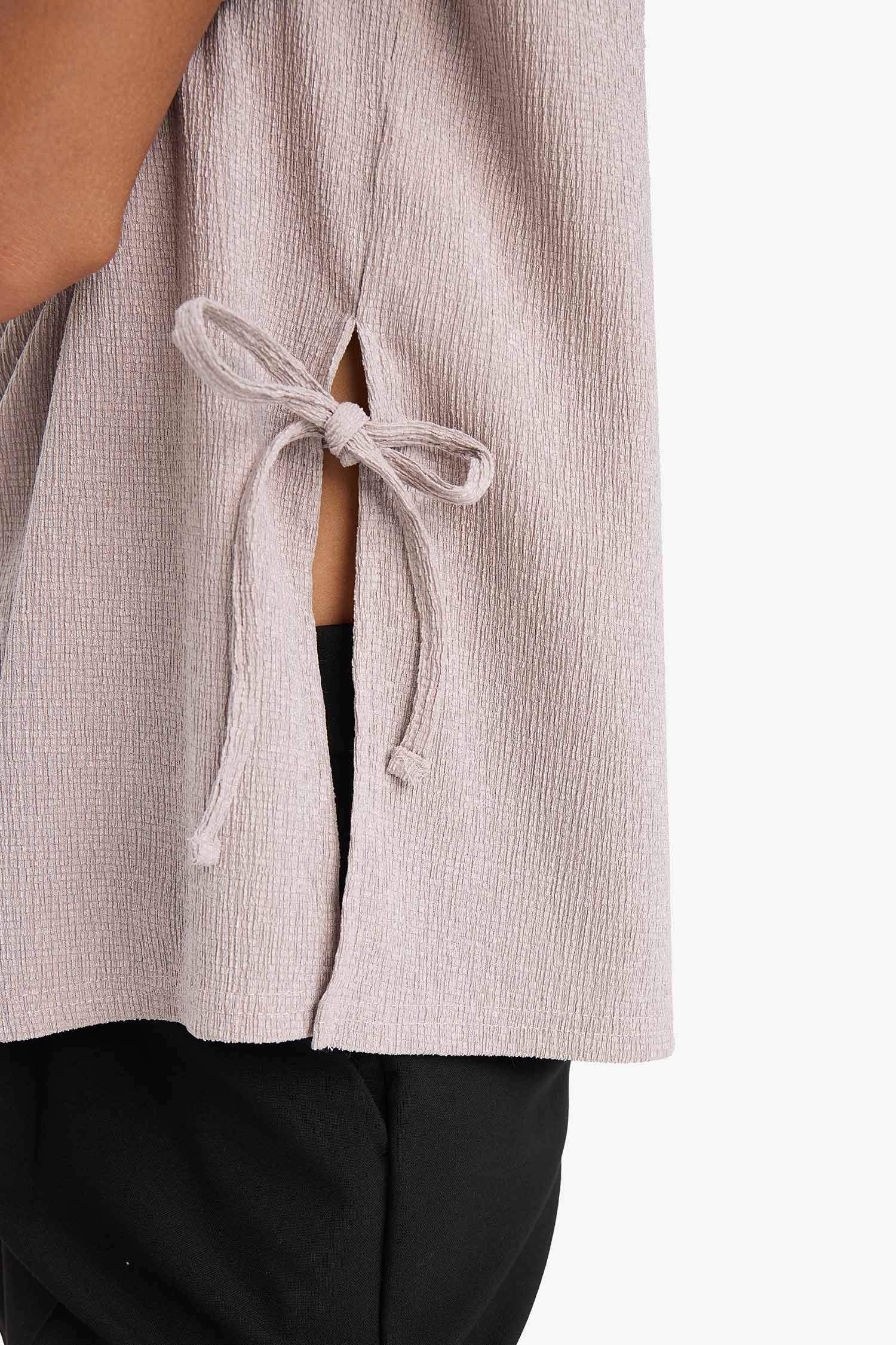 Регулярная посадка футболка с коротким рукавом и круглым вырезом