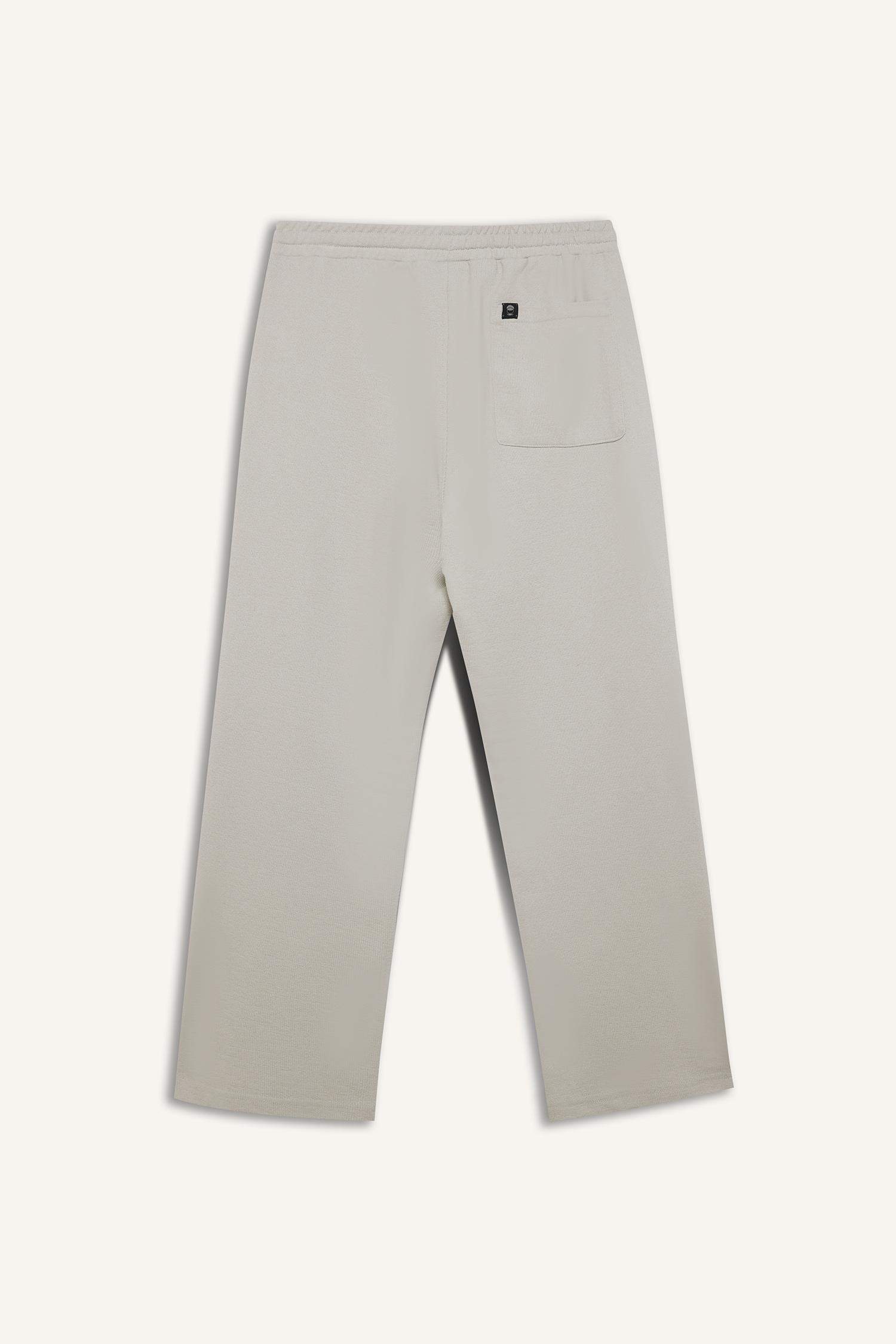 Beli Bağcıklı Wide Leg Geniş Paça Eşofman Altı