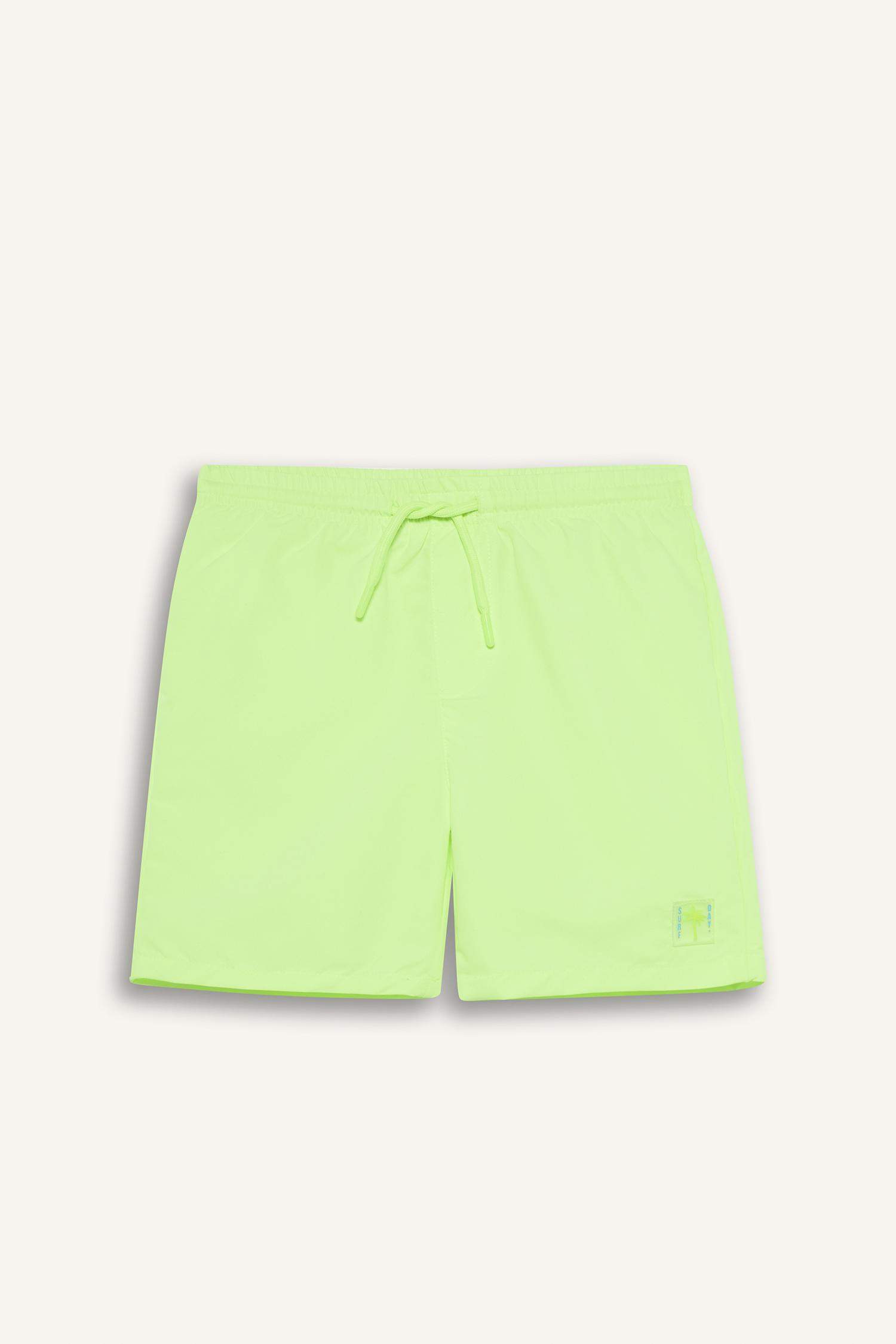 شورت بحر اولادي أخضر