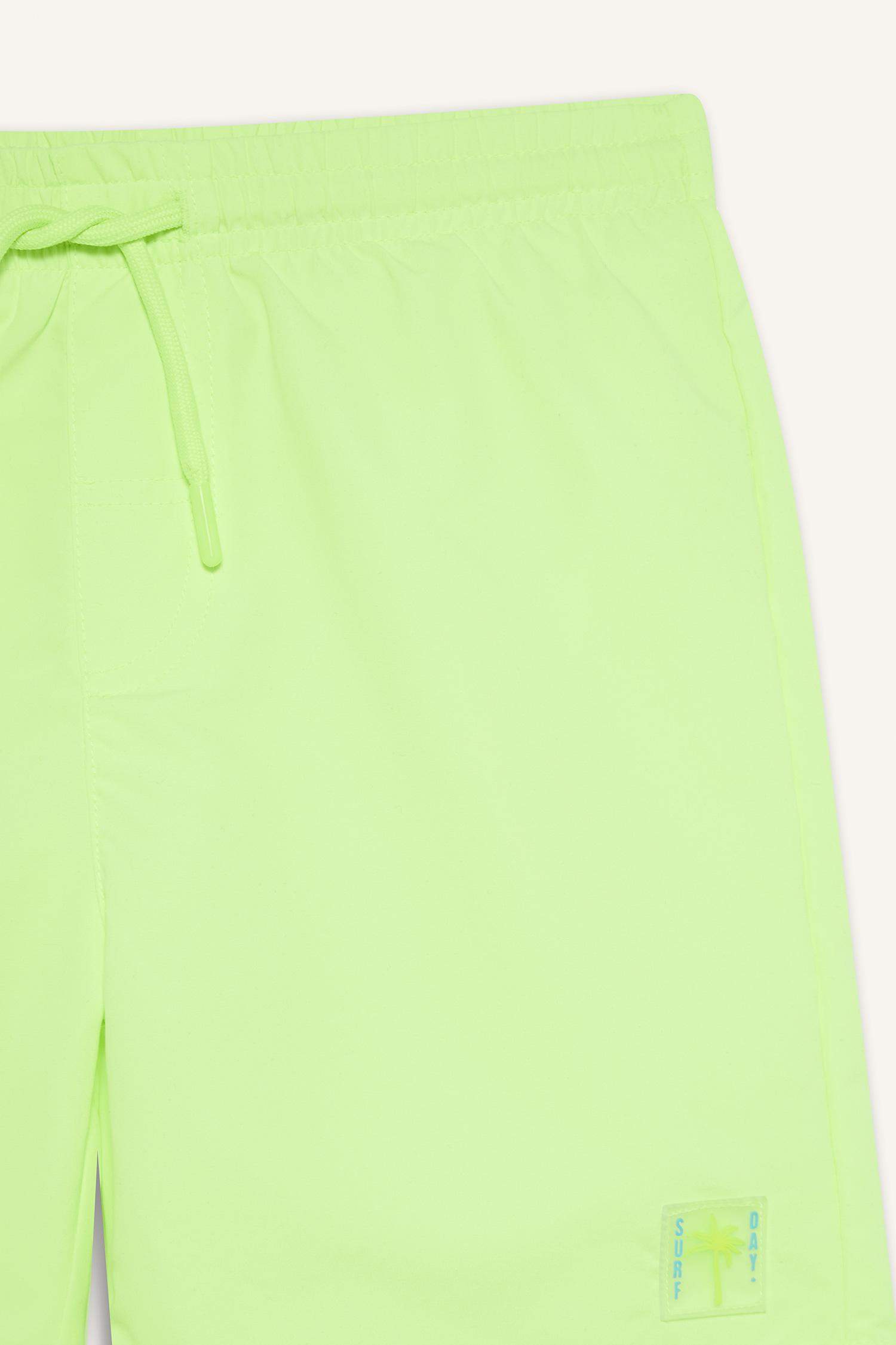 شورت بحر اولادي أخضر