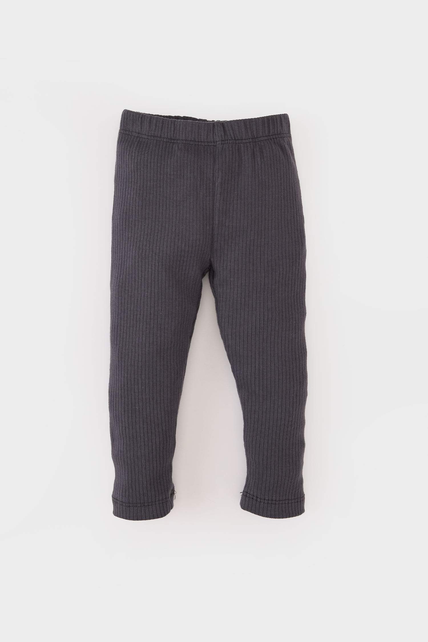 Erkek Bebek Beli Lastikli Fitilli Kaşkorse Basic Düz Tayt