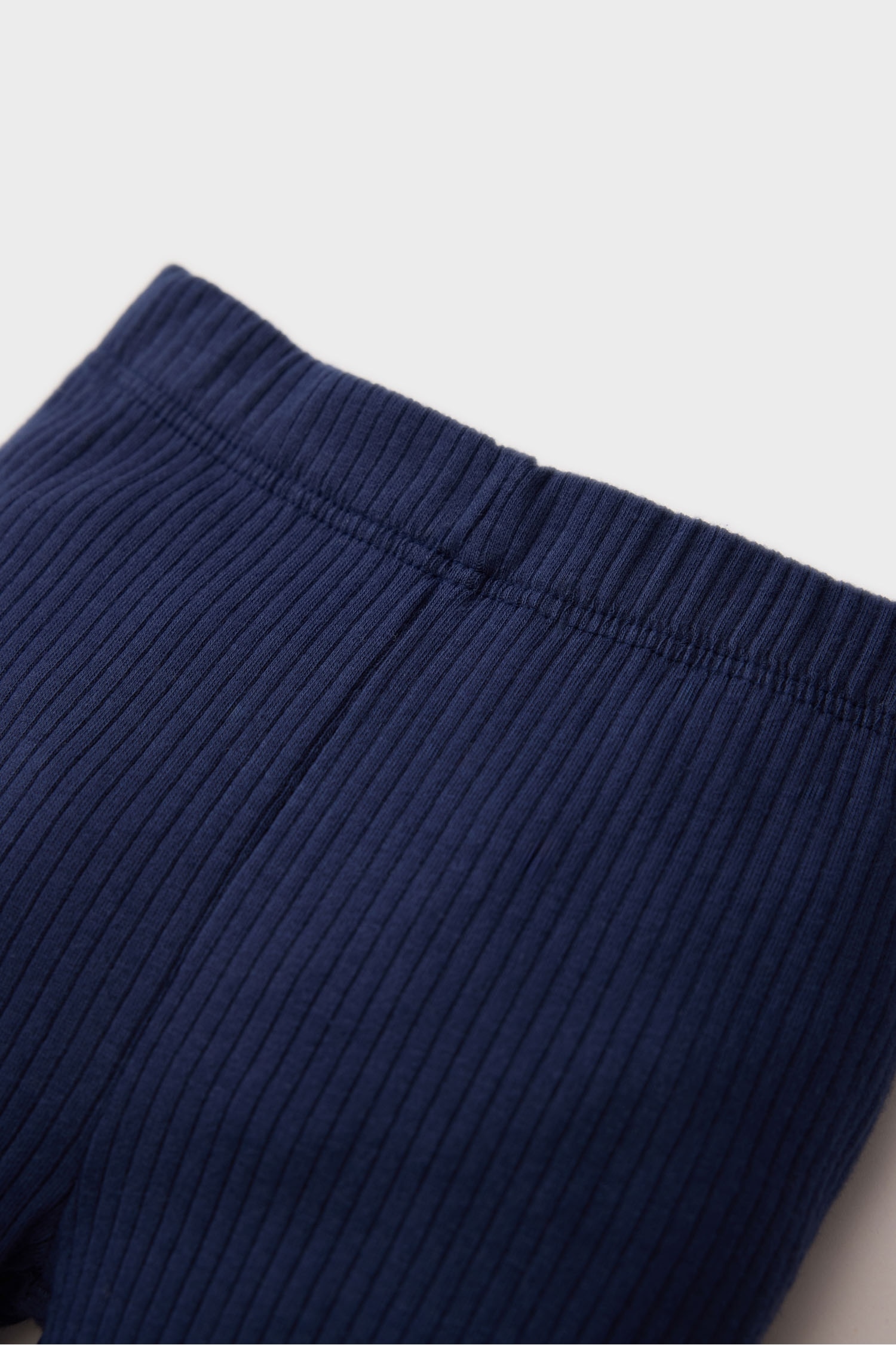 Erkek Bebek Beli Lastikli Fitilli Kaşkorse Basic Düz Tayt