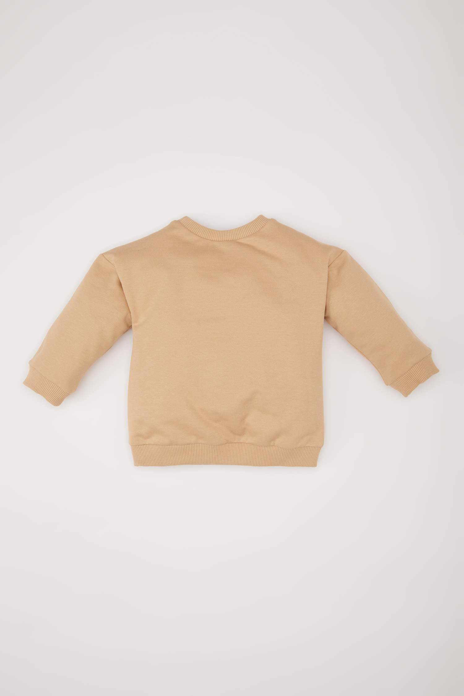 Sweatshirt basique à col rond pour bébé garçon