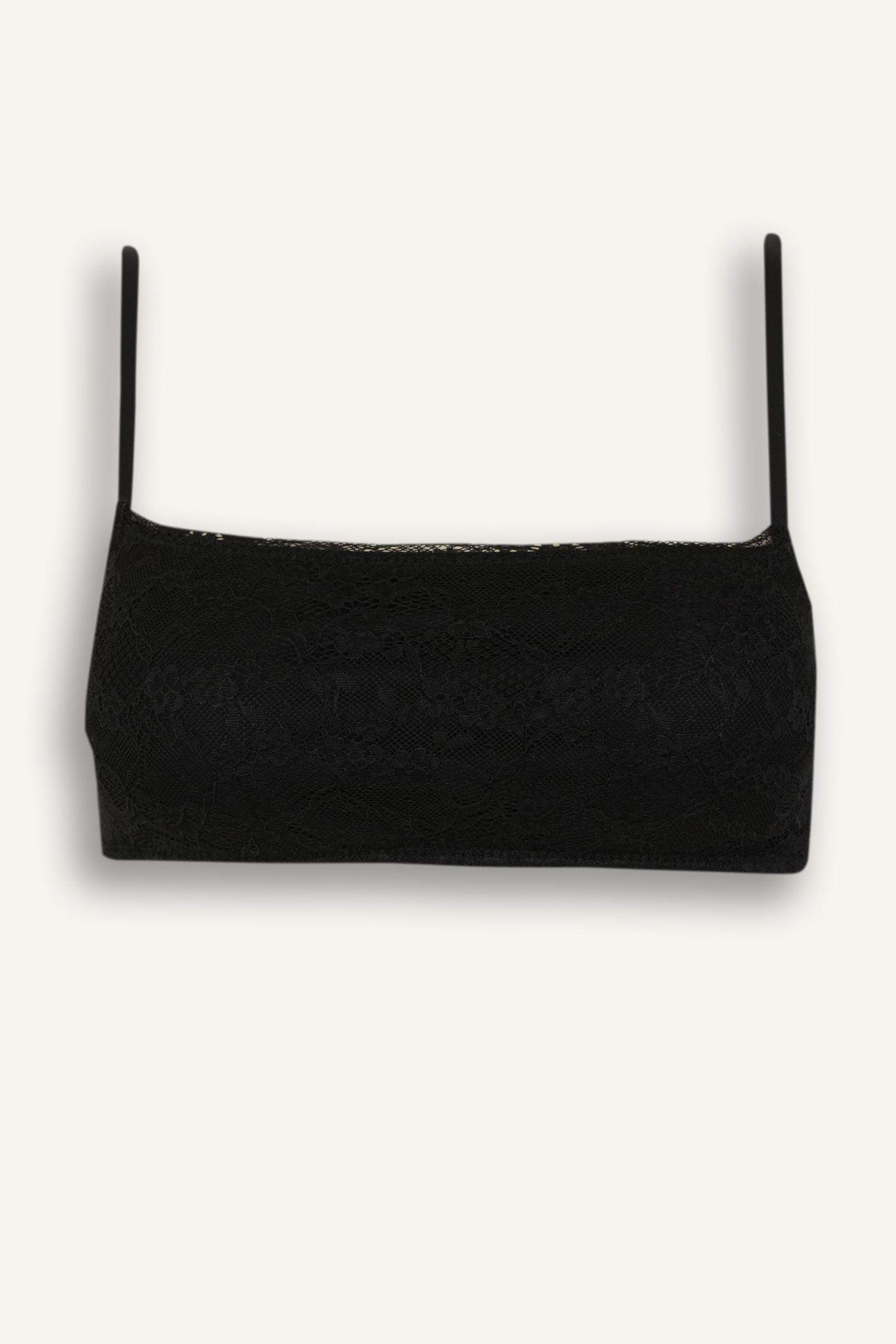 Floral Kapsız Dantelli Bra-Fall in Love