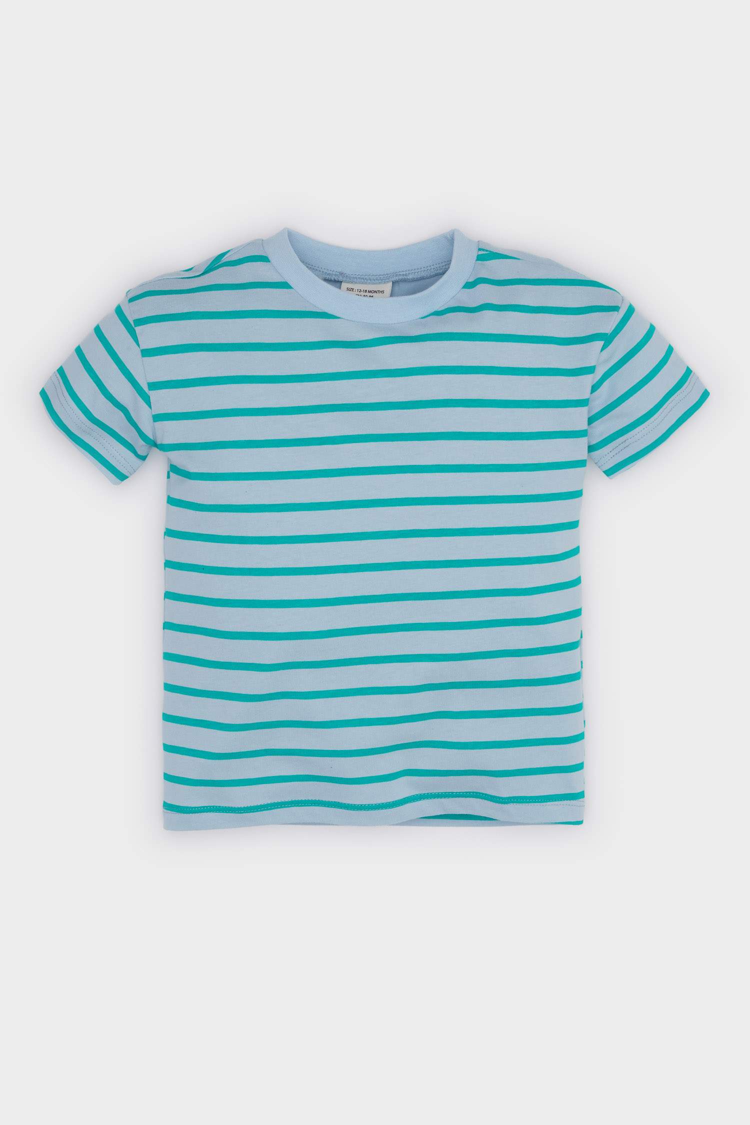 Baby Boy Striped Short Sleeve T-Shirt