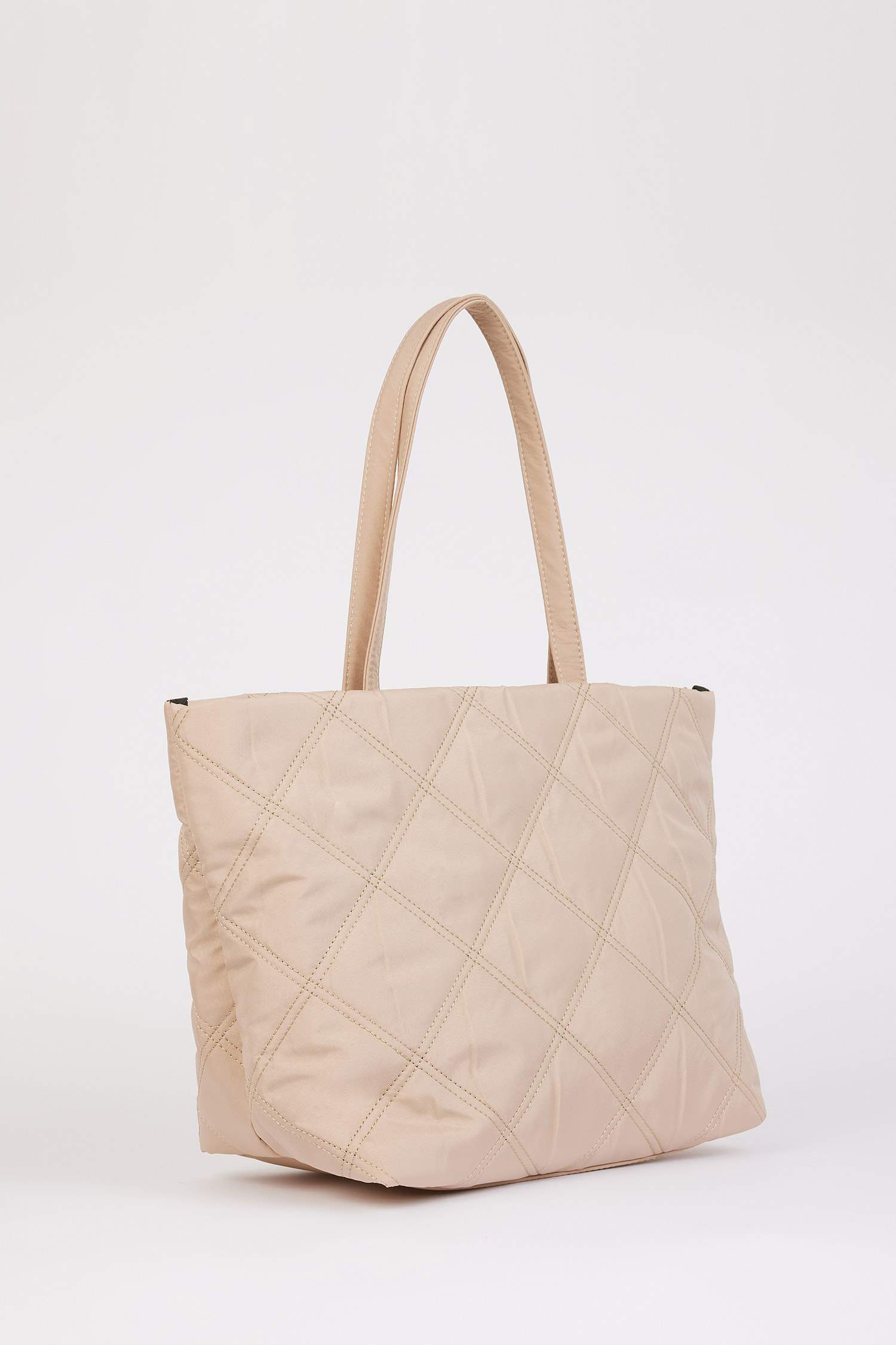 Kadın Puffer Kapitoneli Omuz Çantası