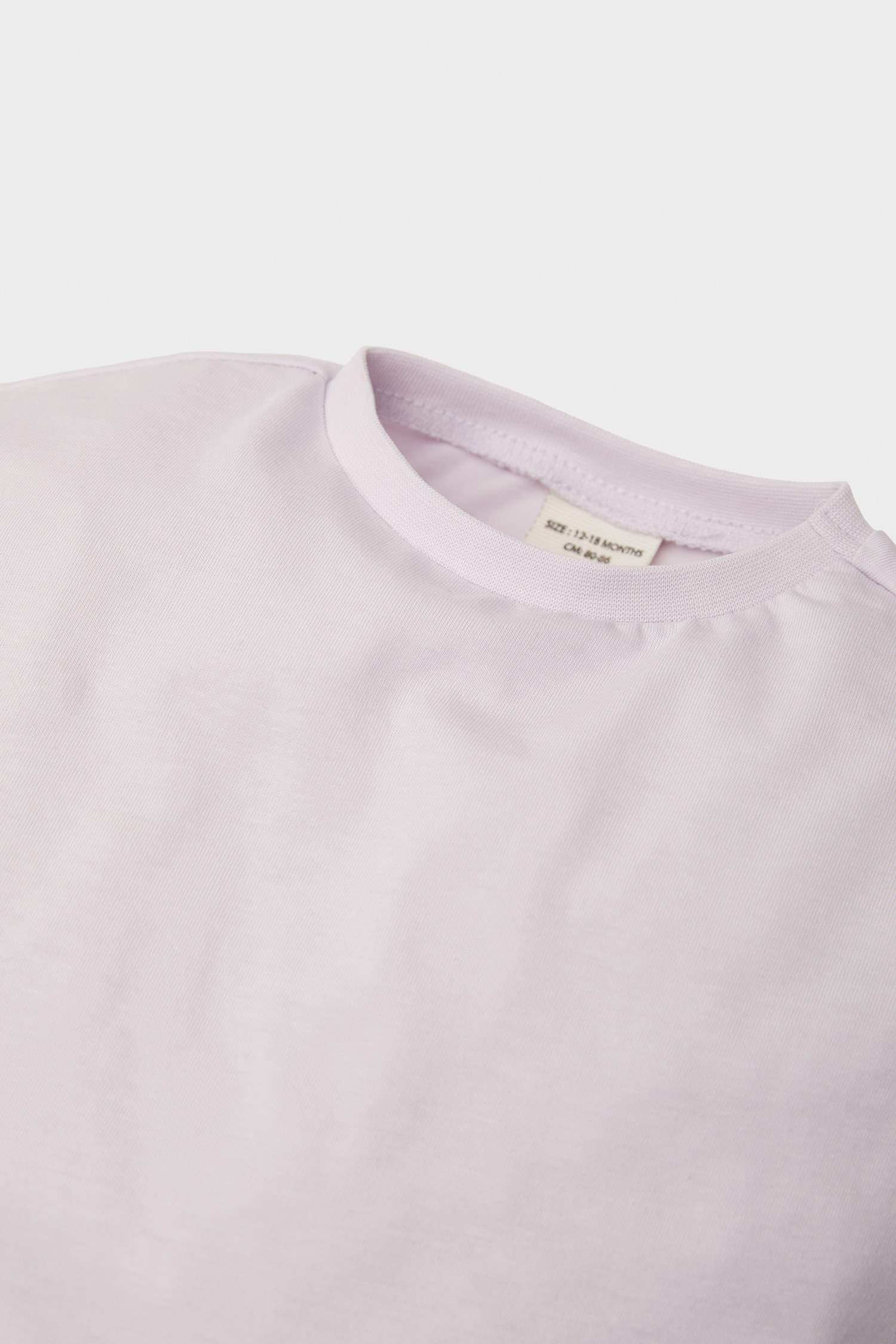 Baby Girl Crew Neck Long Sleeve T-Shirt