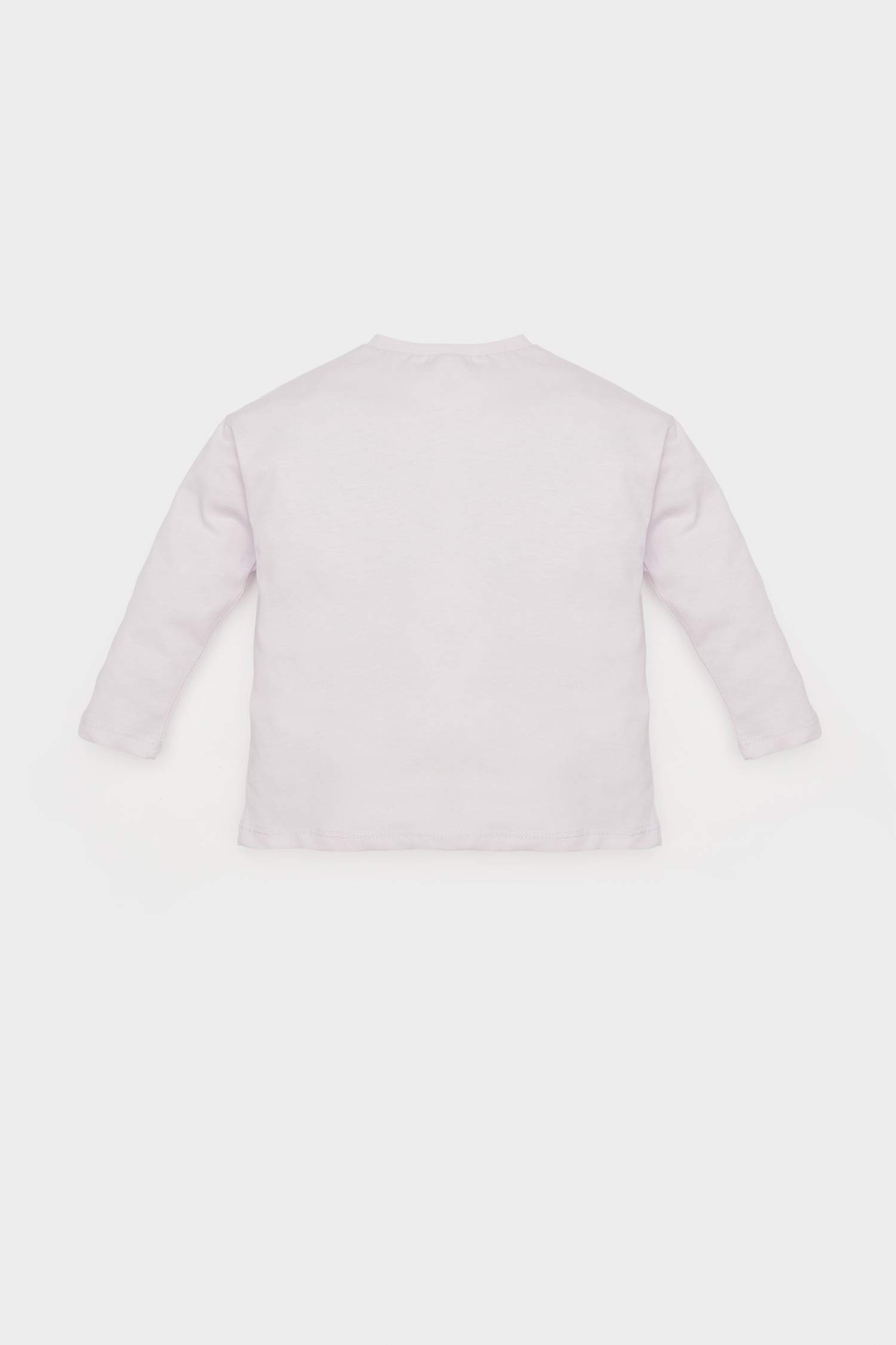 Baby Girl Crew Neck Long Sleeve T-Shirt