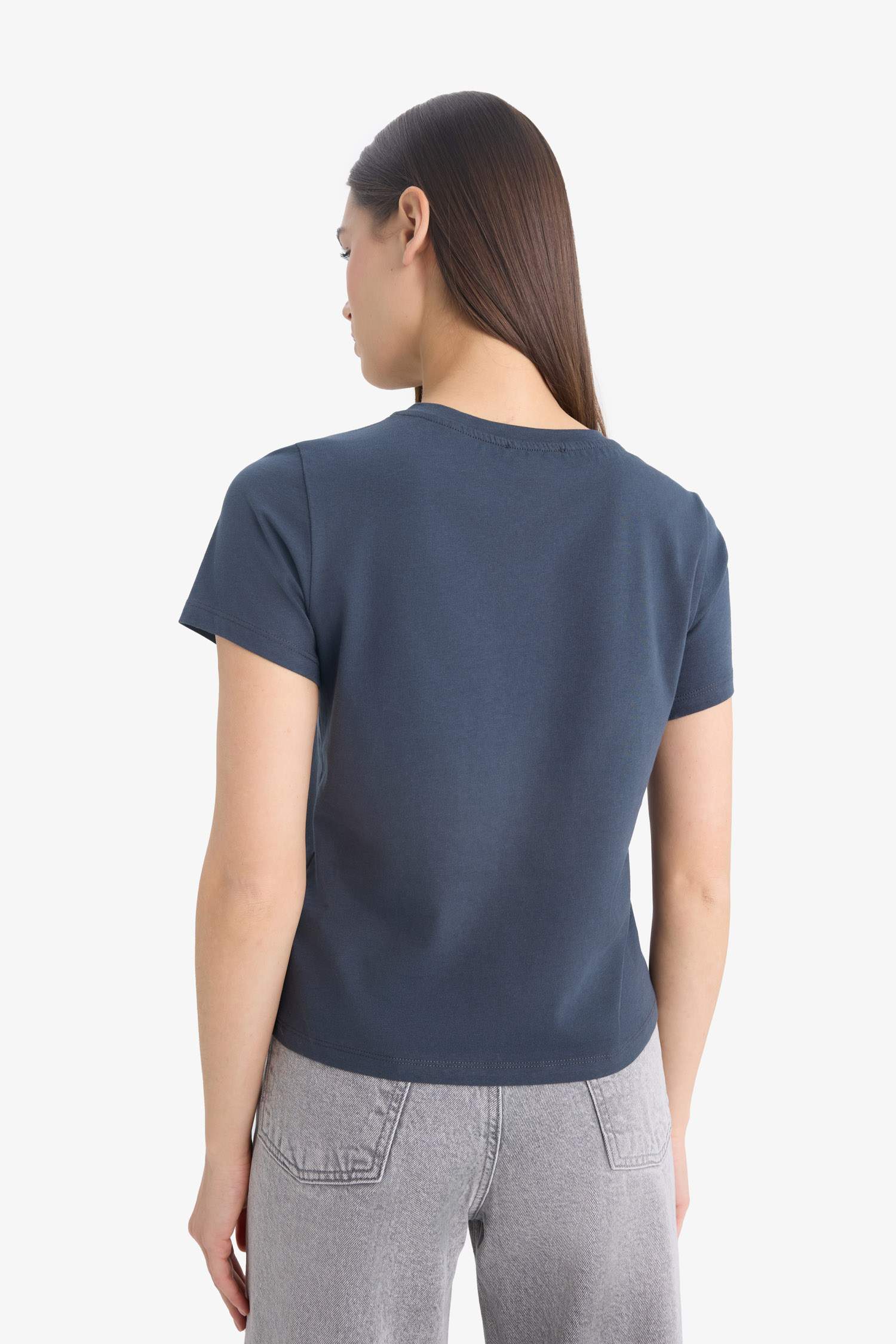 Looney Tunes Regular Fit Bisiklet Yaka Baskılı Kısa Kollu Tişört