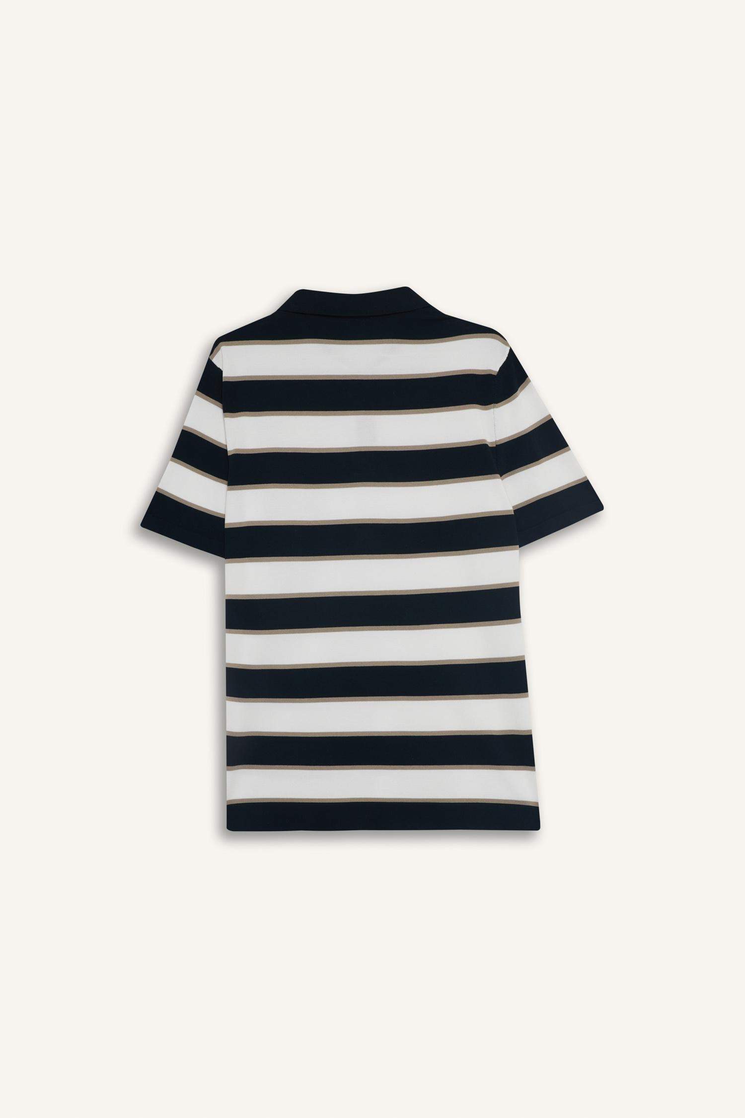 تيشيرت بولو مخطط تريكو نص كم قصة عادية