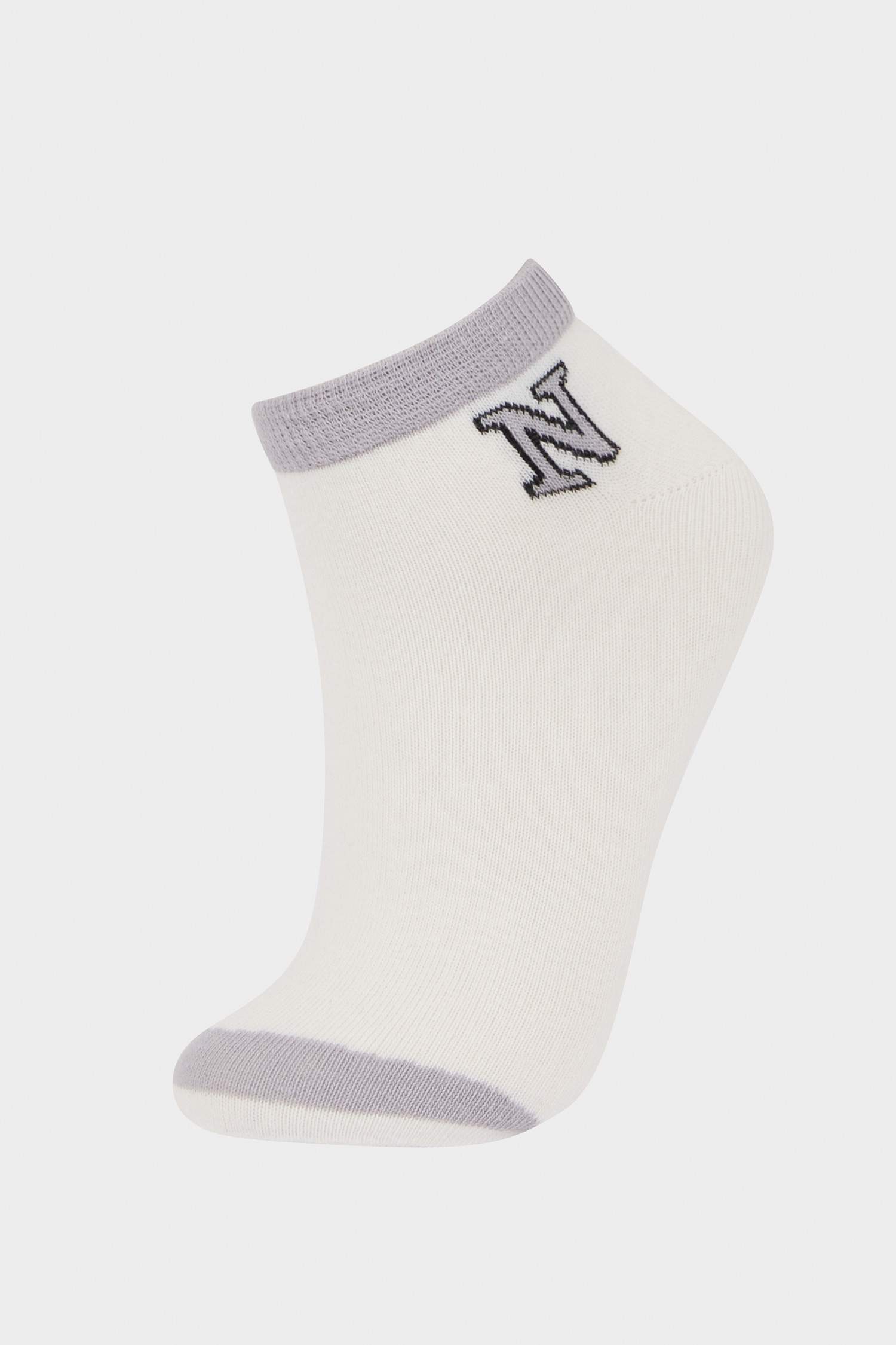 جوارب قصيرة قطن ولادي - 5 قطع