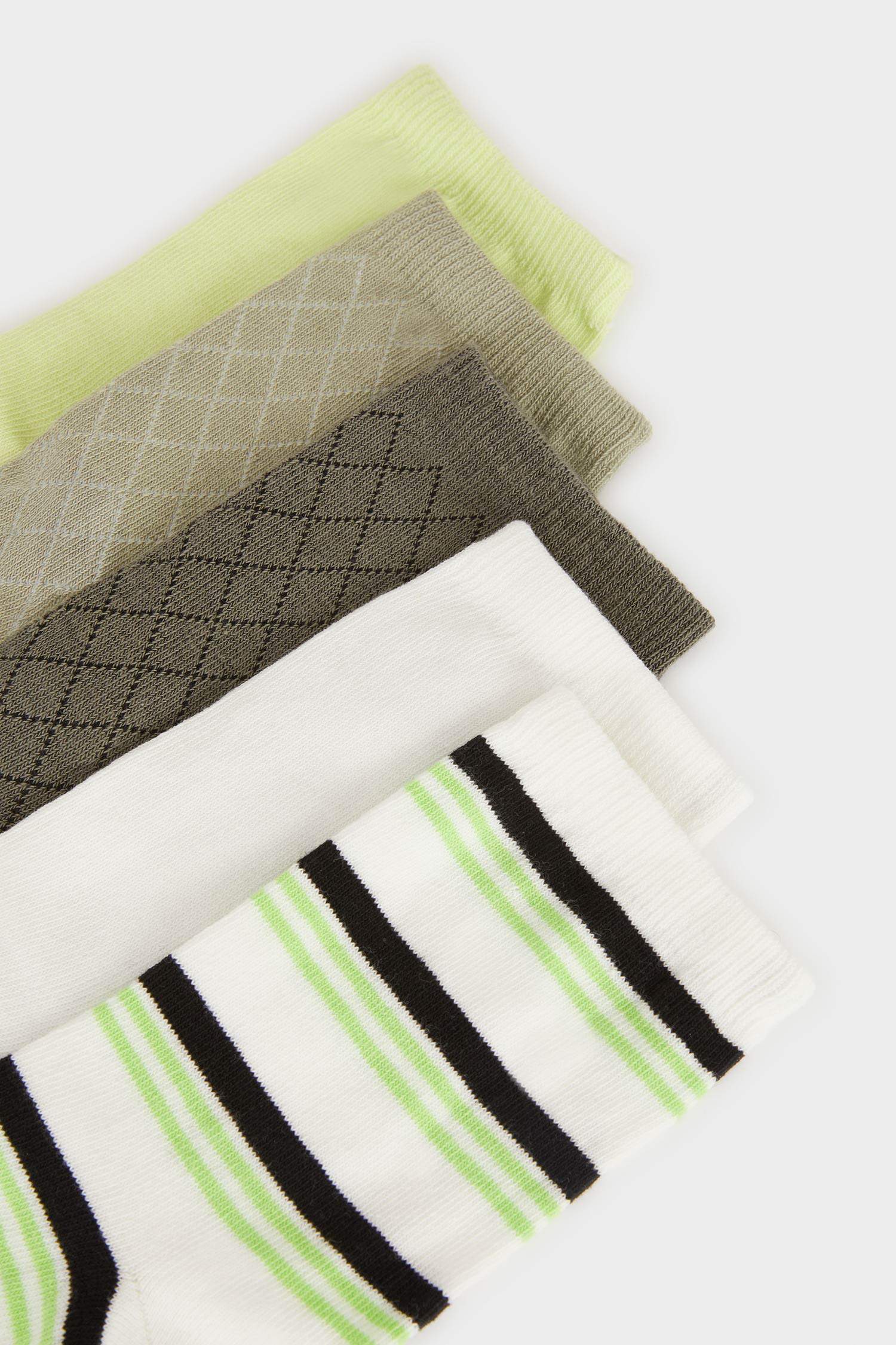 Erkek Çocuk 5'li Pamuklu Uzun Çorap