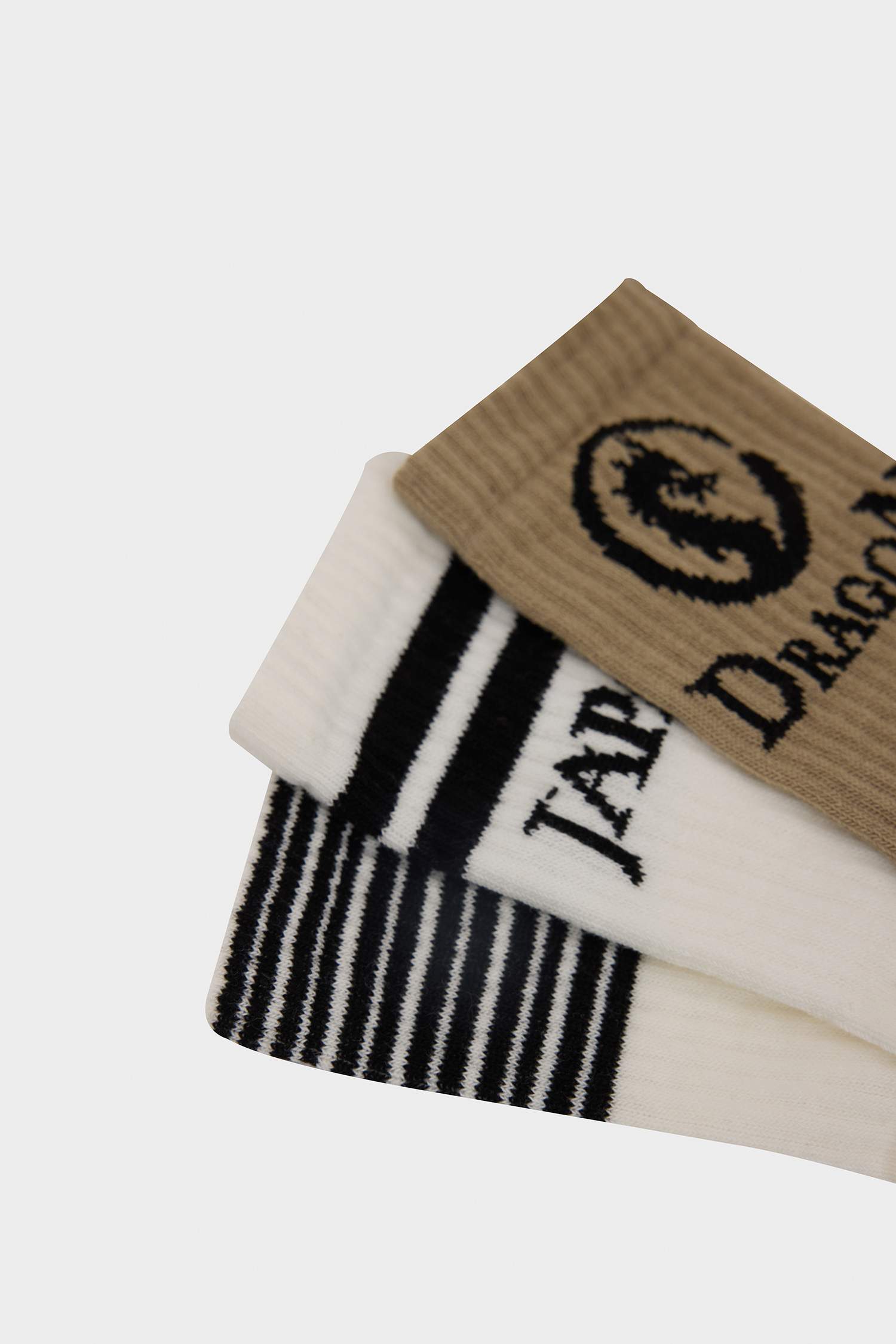 Erkek Çocuk 3'lü Pamuklu Uzun Çorap