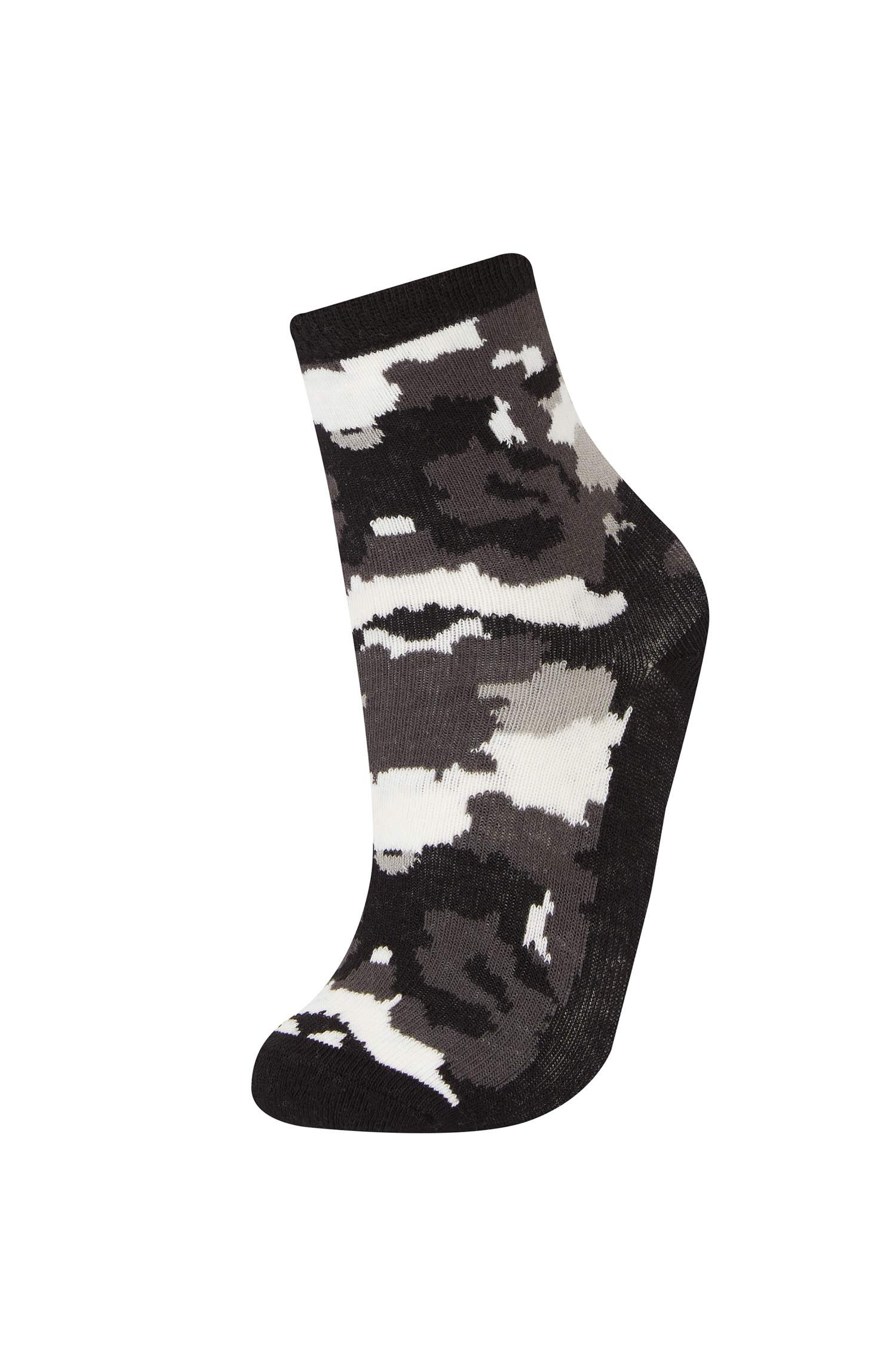 Erkek Çocuk 7'li Pamuklu Uzun Çorap