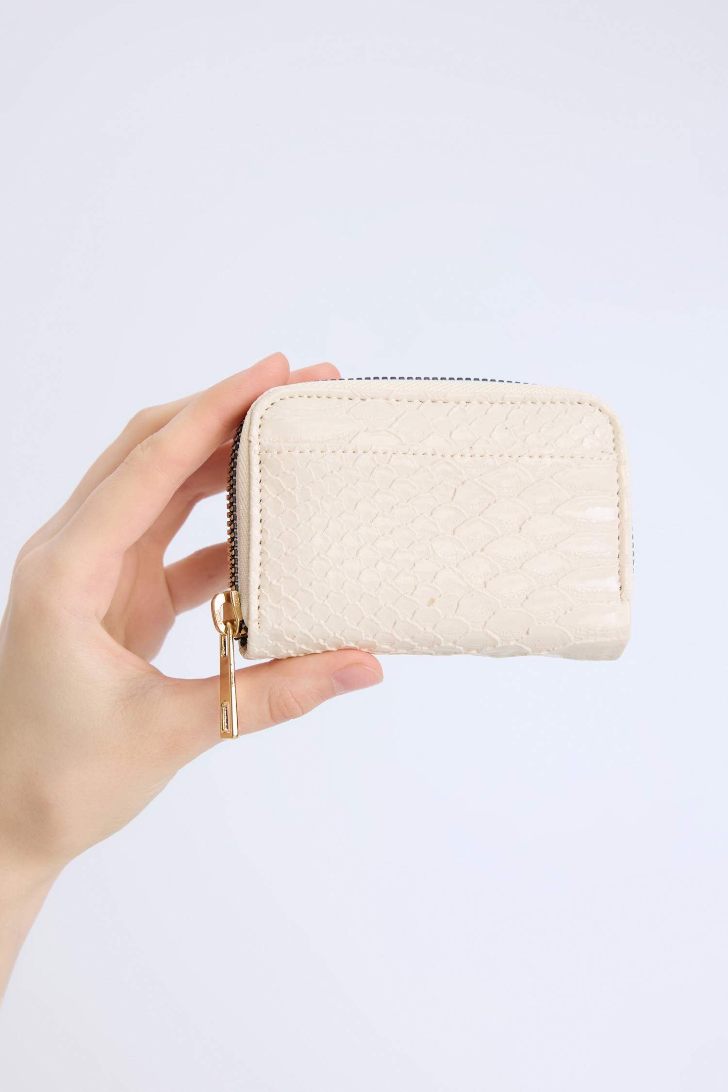 Женский кошелек для мелочи на молнии с рисунком