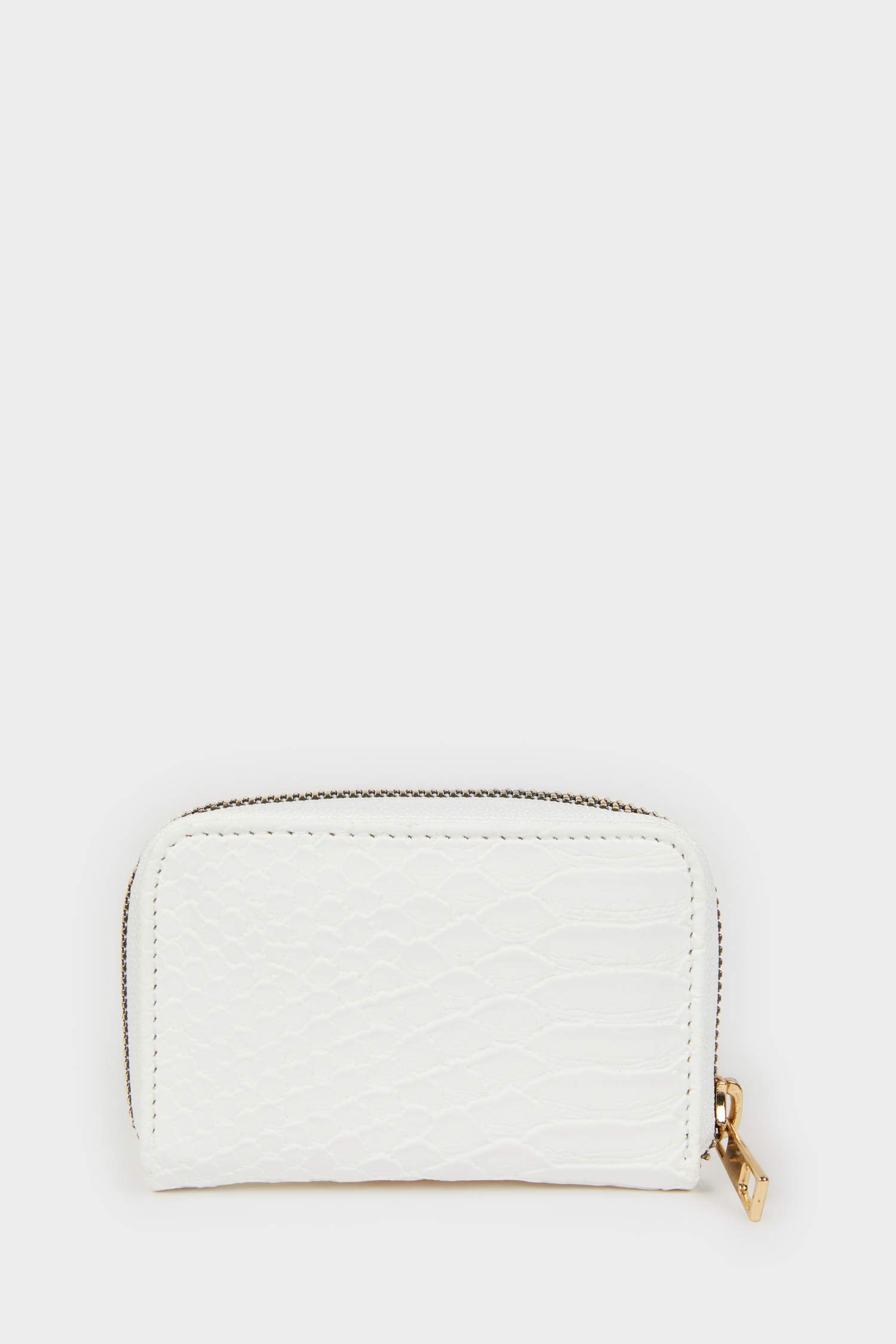 محفظة عملات نسائي منقوش بسحاب