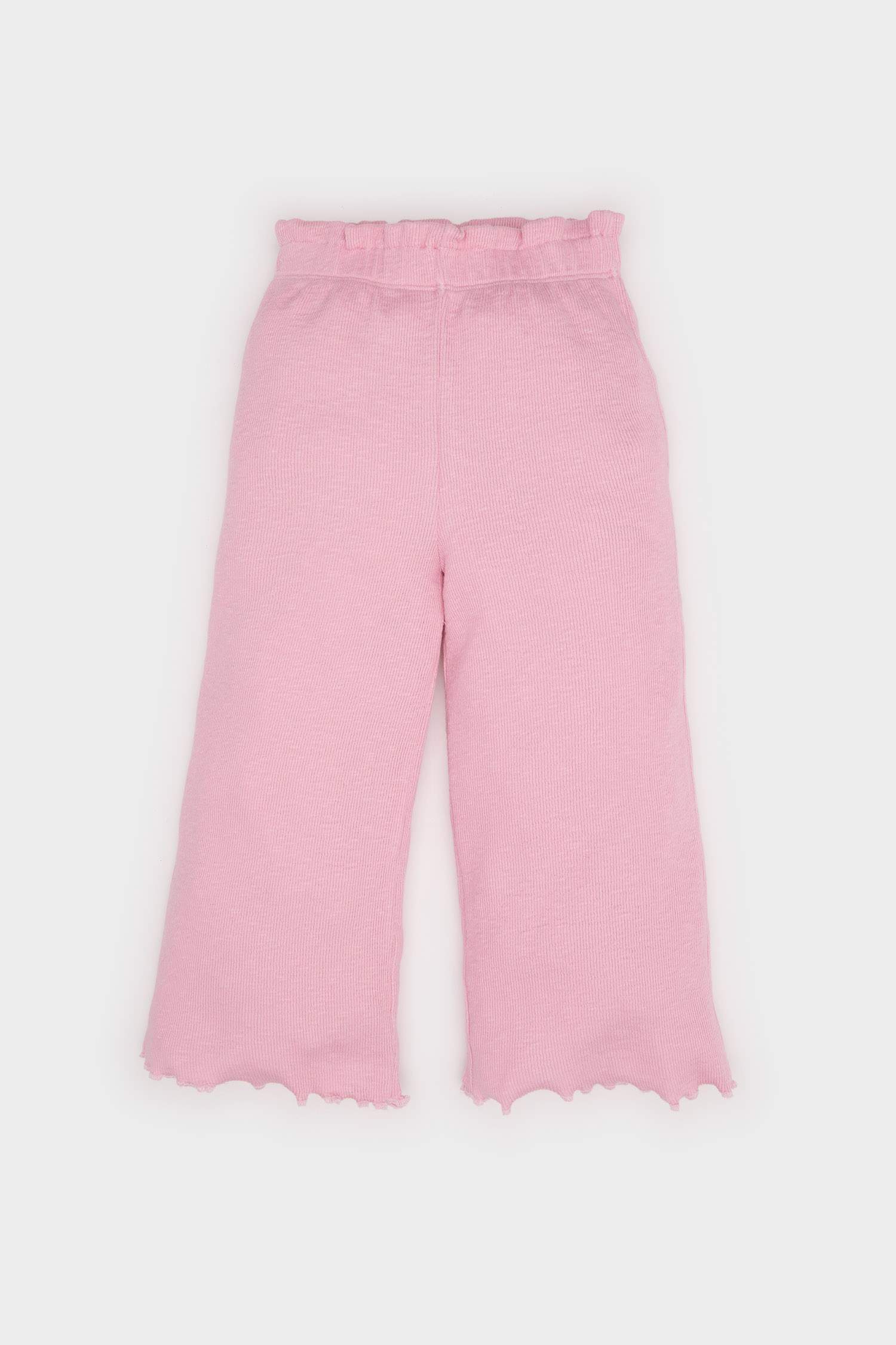 Kız Bebek Wide Leg Geniş Bol Paça Fitilli Kaşkorse Pantolon